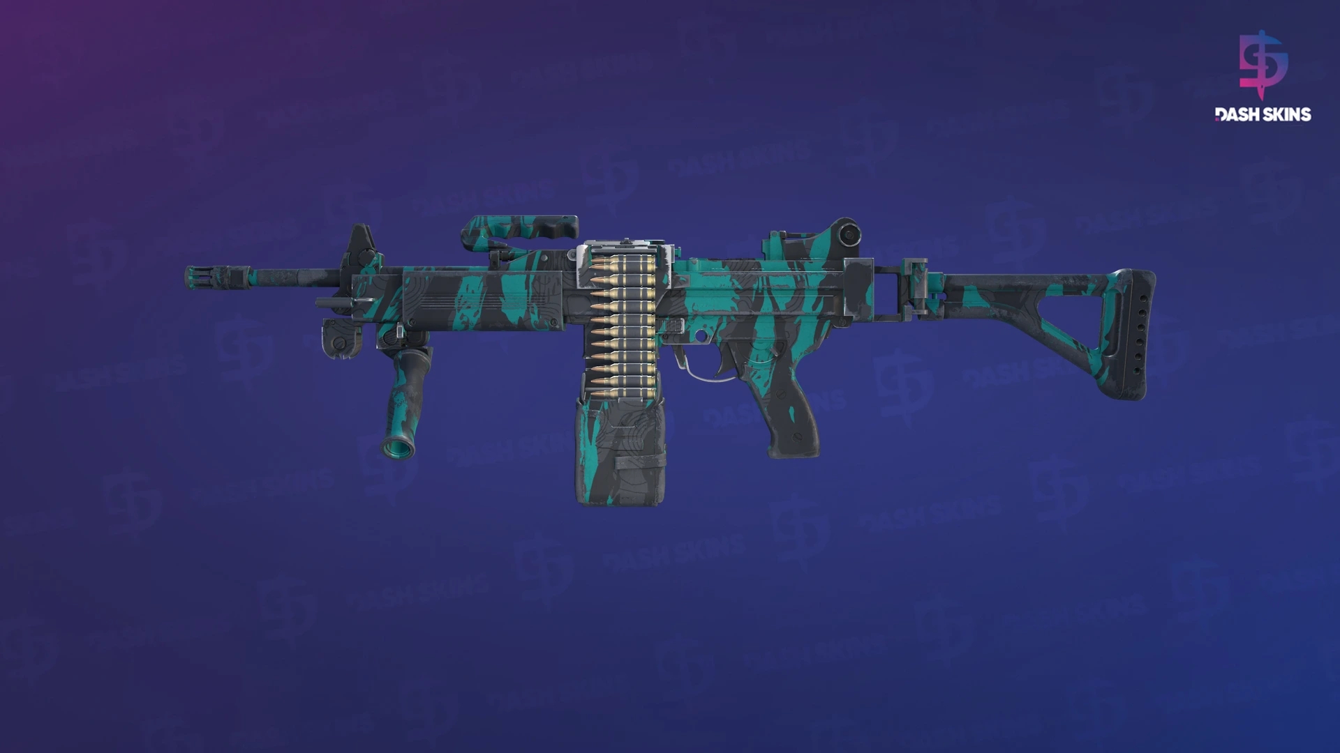 Negev | Terrain (Field-Tested) Screenshot Playside