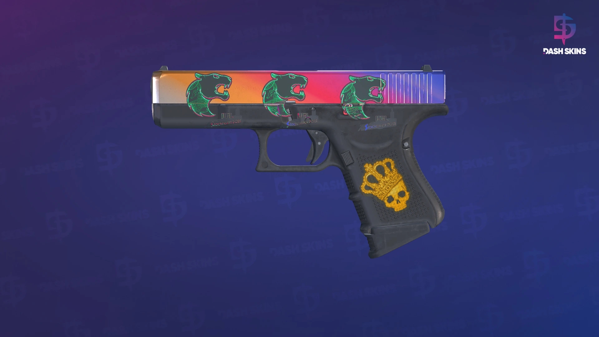Glock-18 | Fade (Factory New) Screenshot Playside
