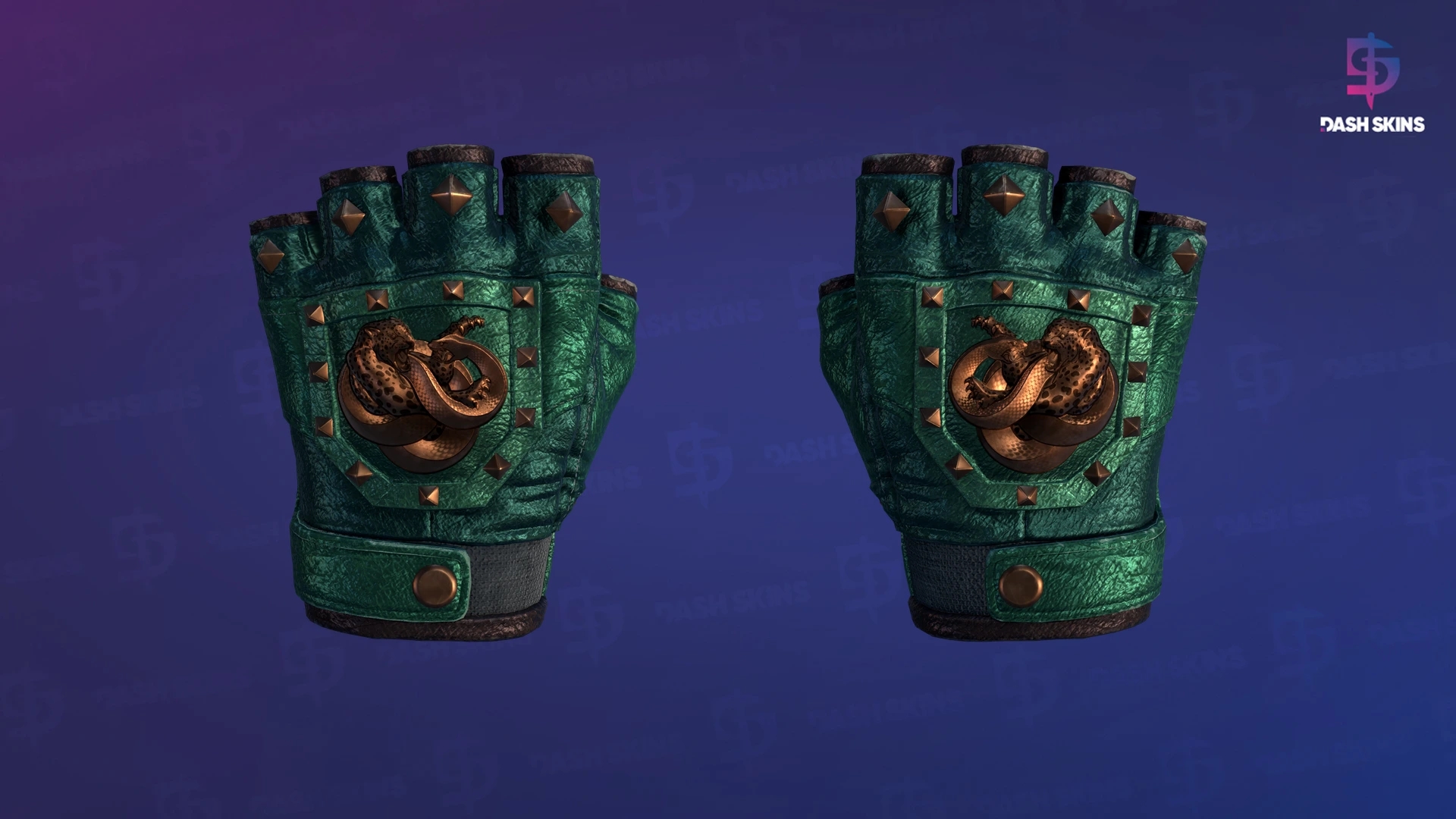 ★ Broken Fang Gloves | Jade (Field-Tested) Screenshot Playside