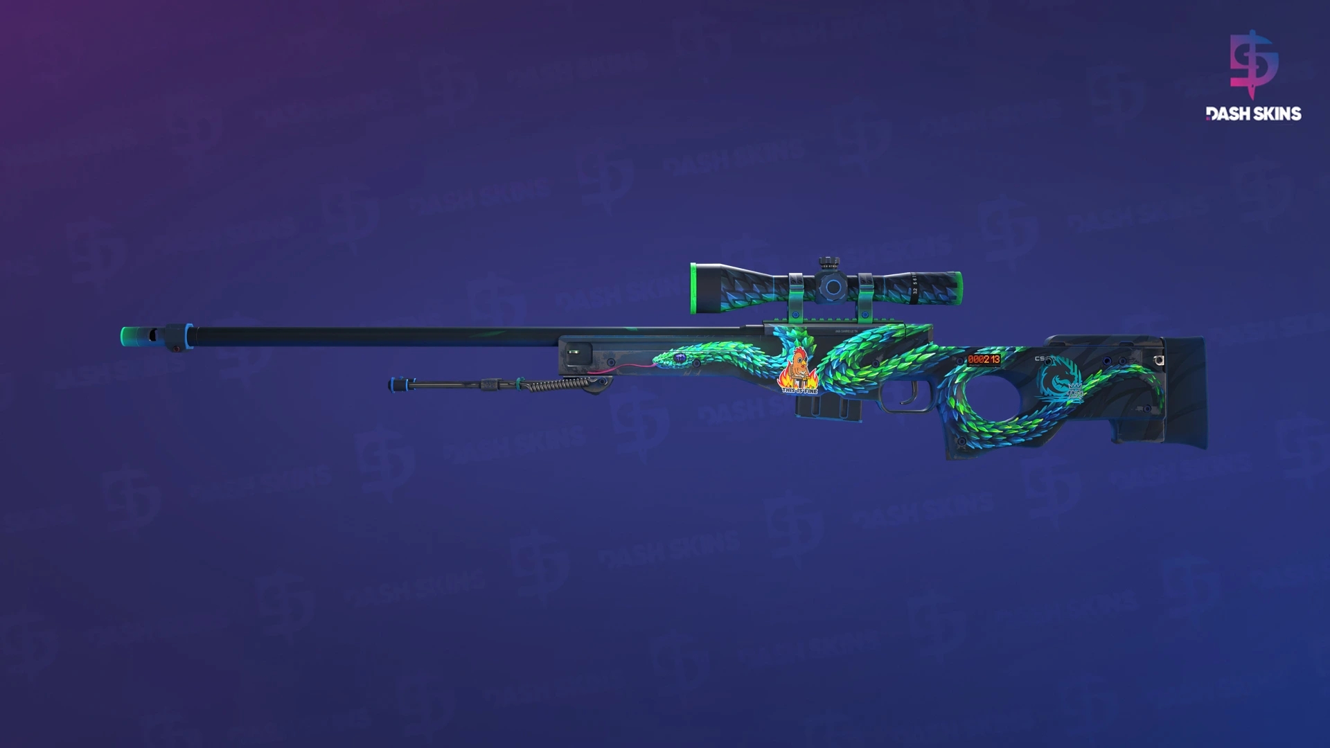 StatTrak™ AWP | Atheris (Field-Tested) Screenshot Playside