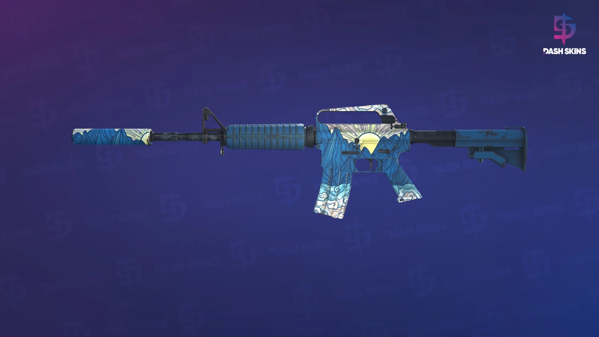 M4A1-S | Solitude (Field-Tested) Screenshot Playside