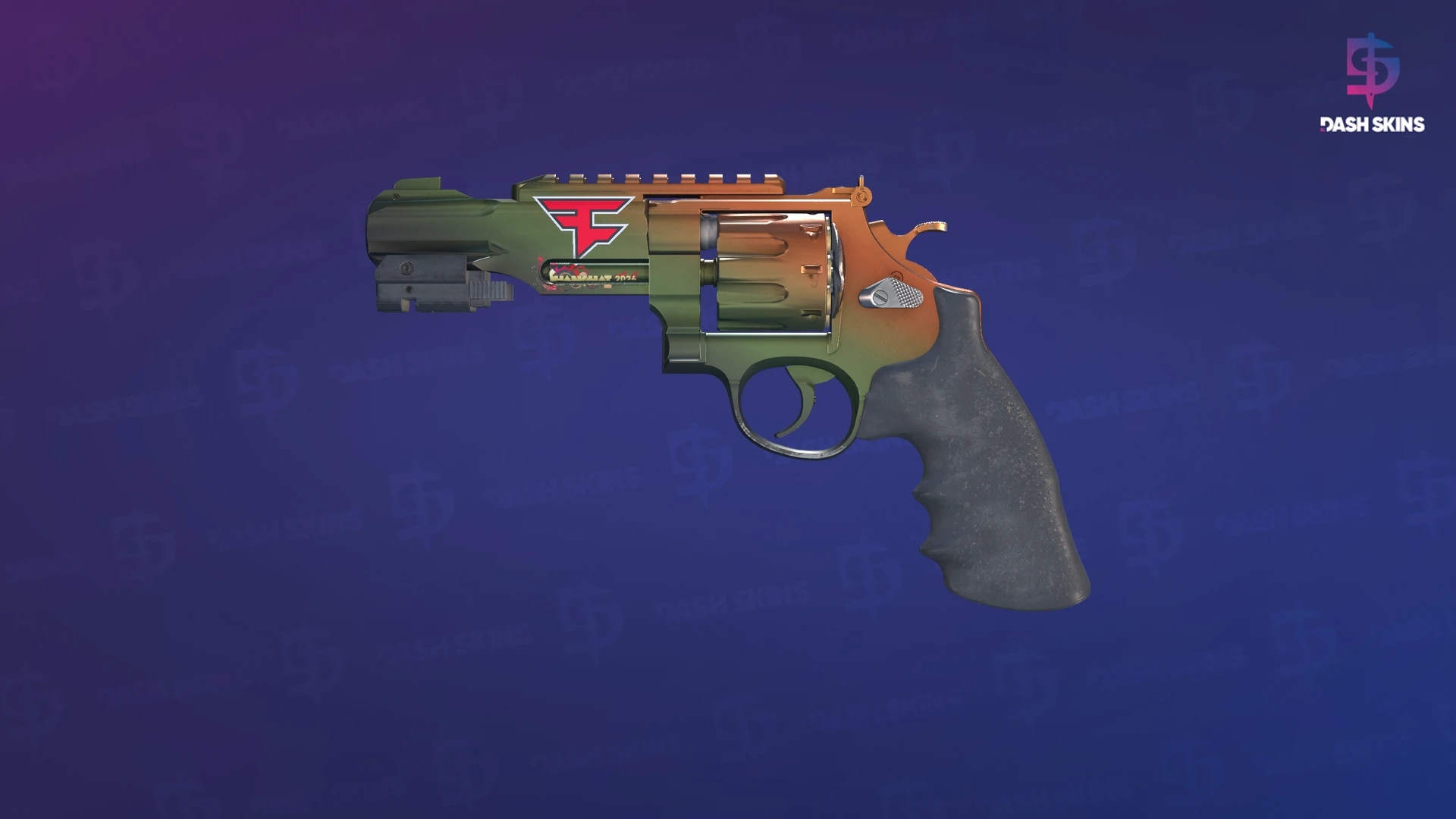 R8 Revolver | Amber Fade (Factory New) Screenshot Playside