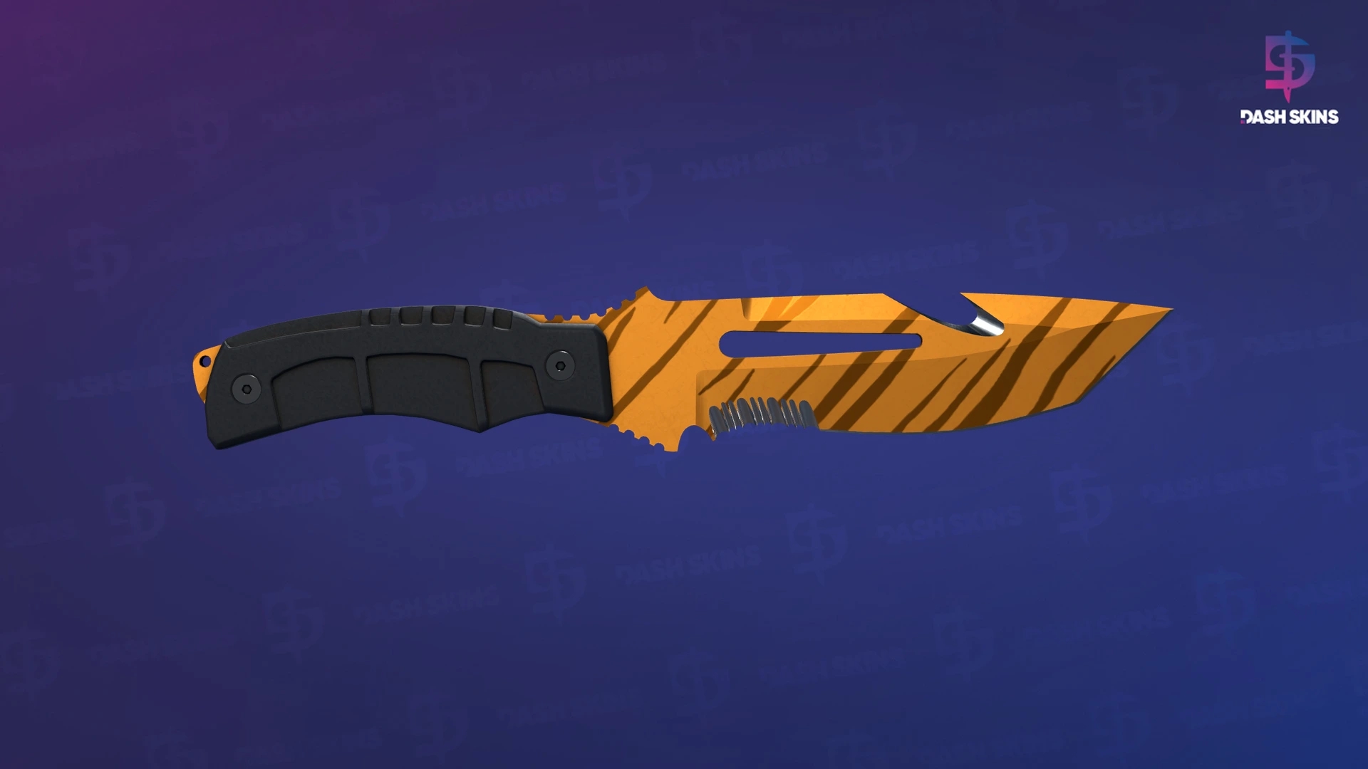 ★ Survival Knife | Tiger Tooth (Factory New) Screenshot Playside