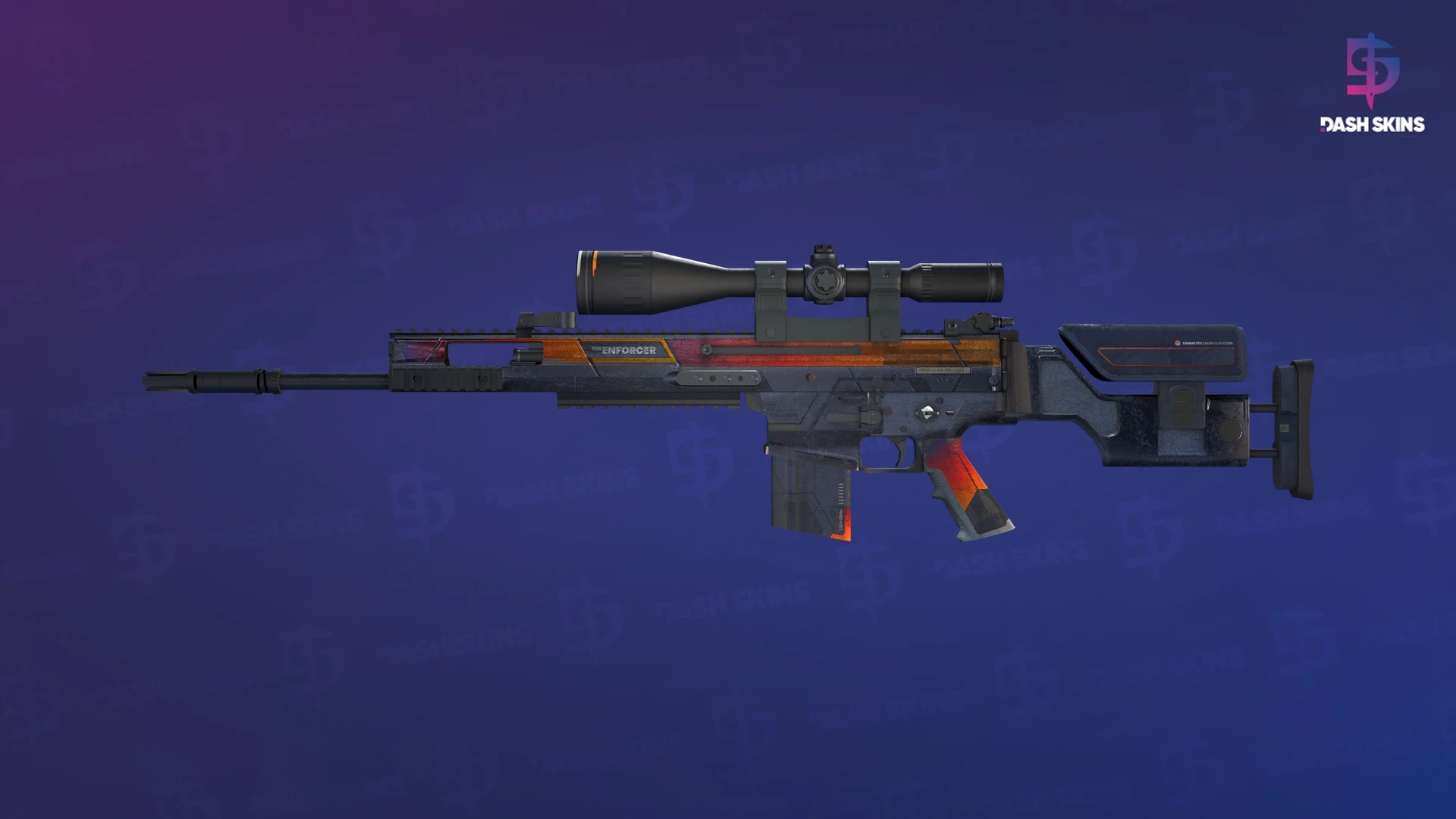 SCAR-20 | Enforcer (Battle-Scarred) Screenshot Playside