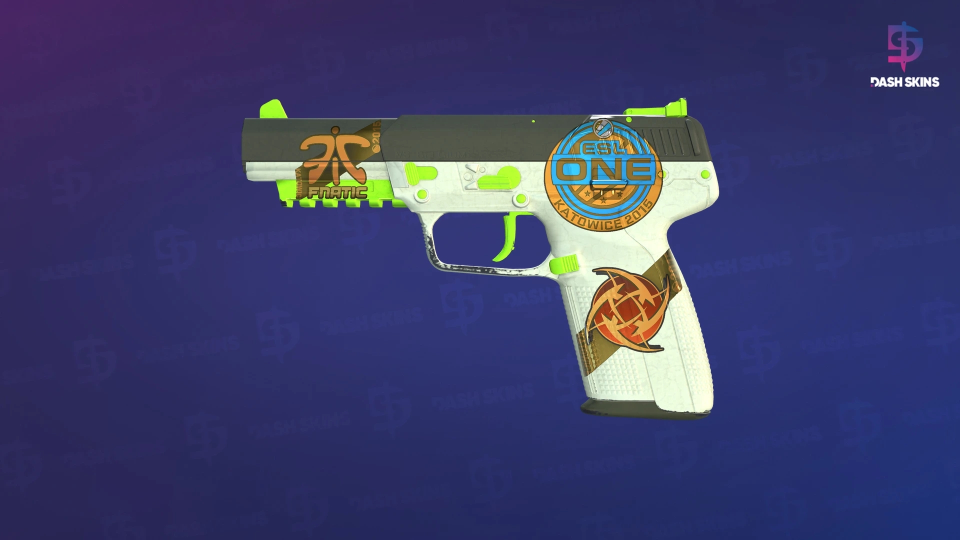 Souvenir Five-SeveN | Hot Shot (Minimal Wear) Screenshot Playside