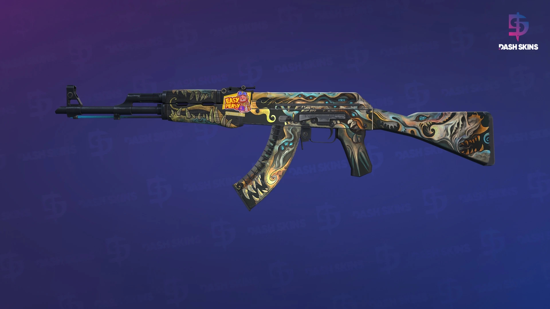 AK-47 | Phantom Disruptor (Well-Worn) Screenshot Playside