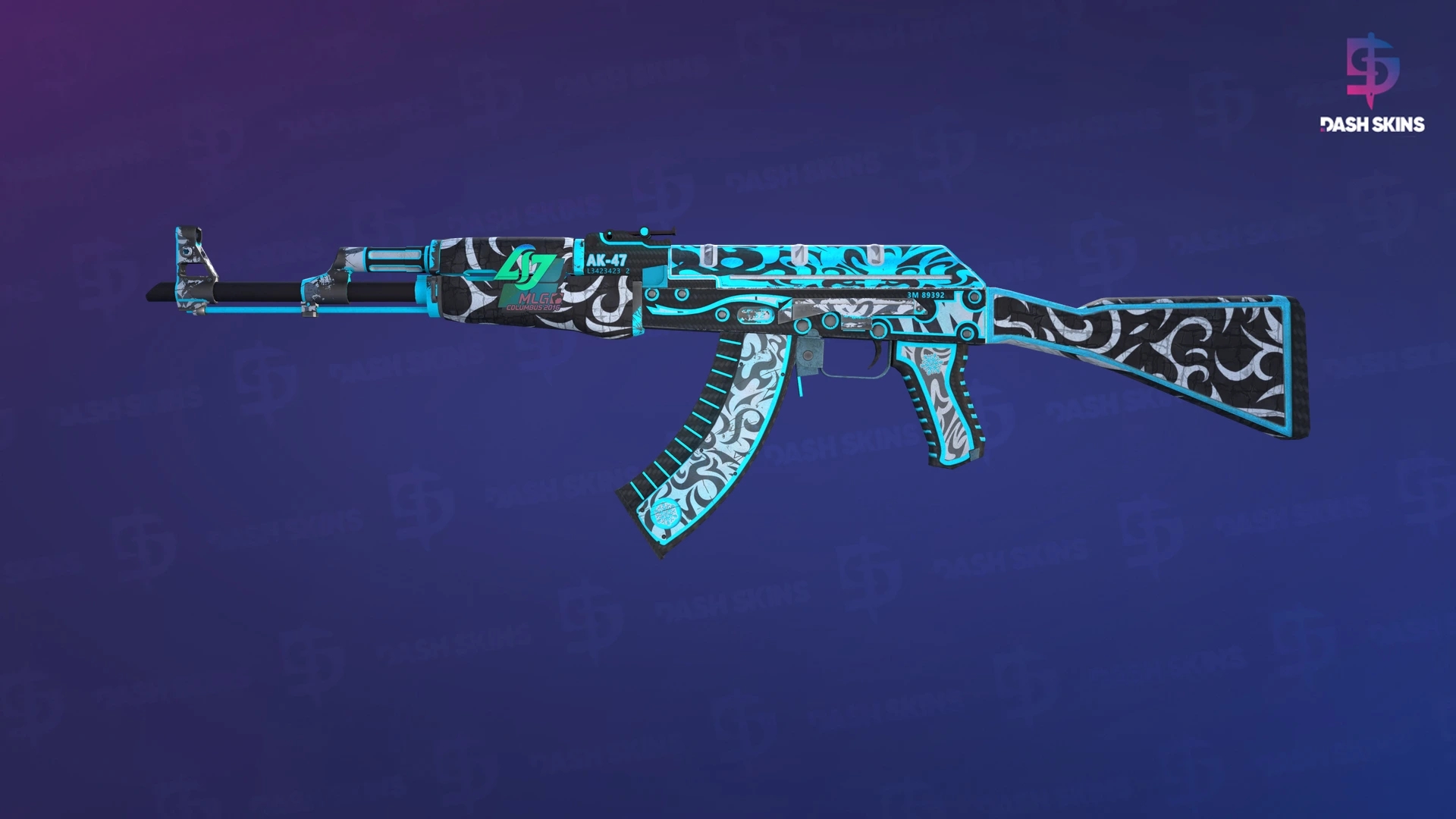 AK-47 | Frontside Misty (Field-Tested) Screenshot Playside