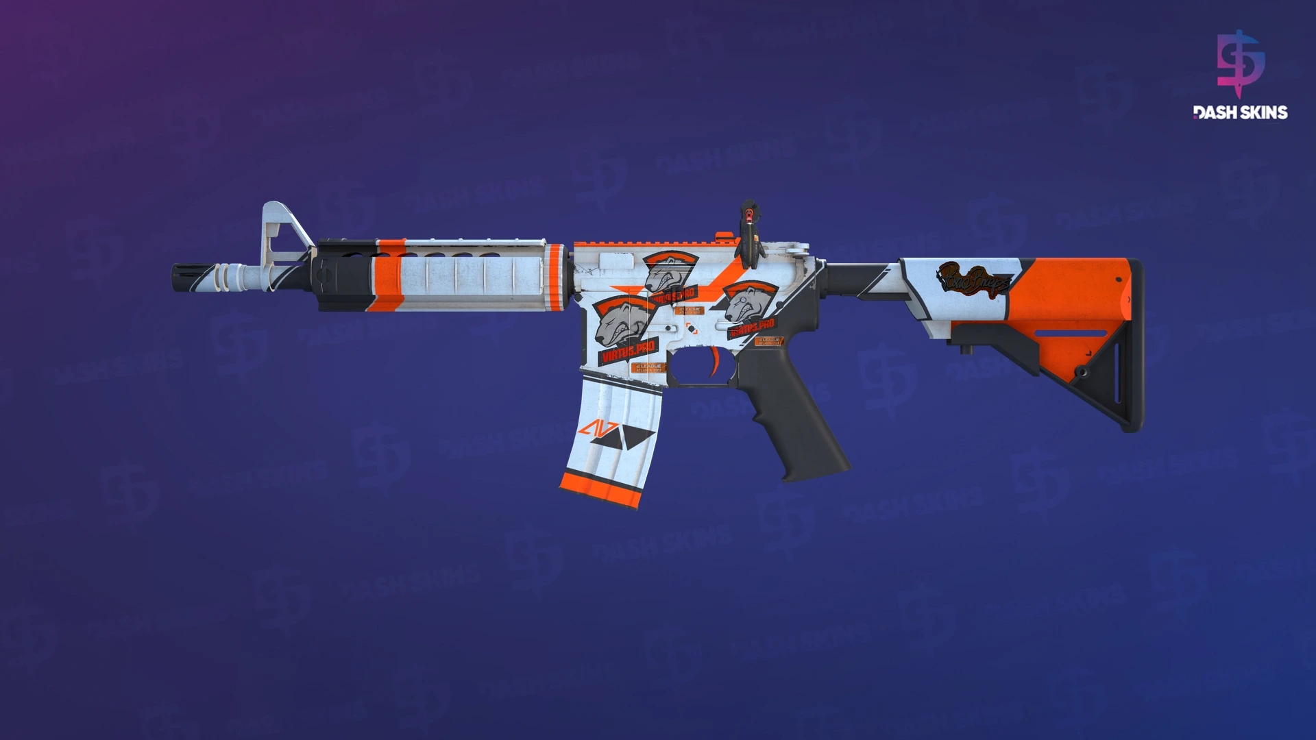 M4A4 | Asiimov (Field-Tested) Screenshot Playside