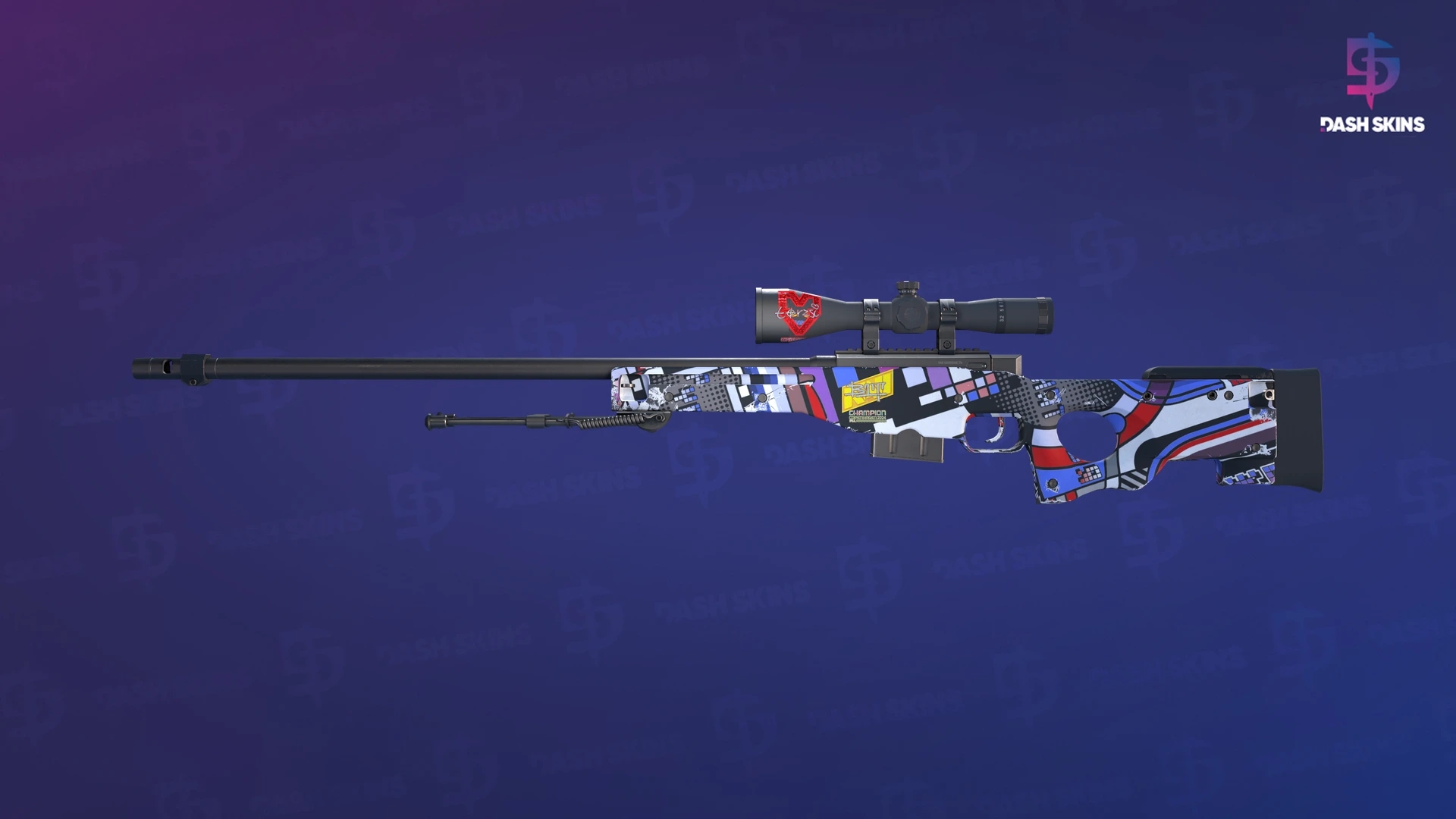 AWP | POP AWP (Minimal Wear) Screenshot Playside