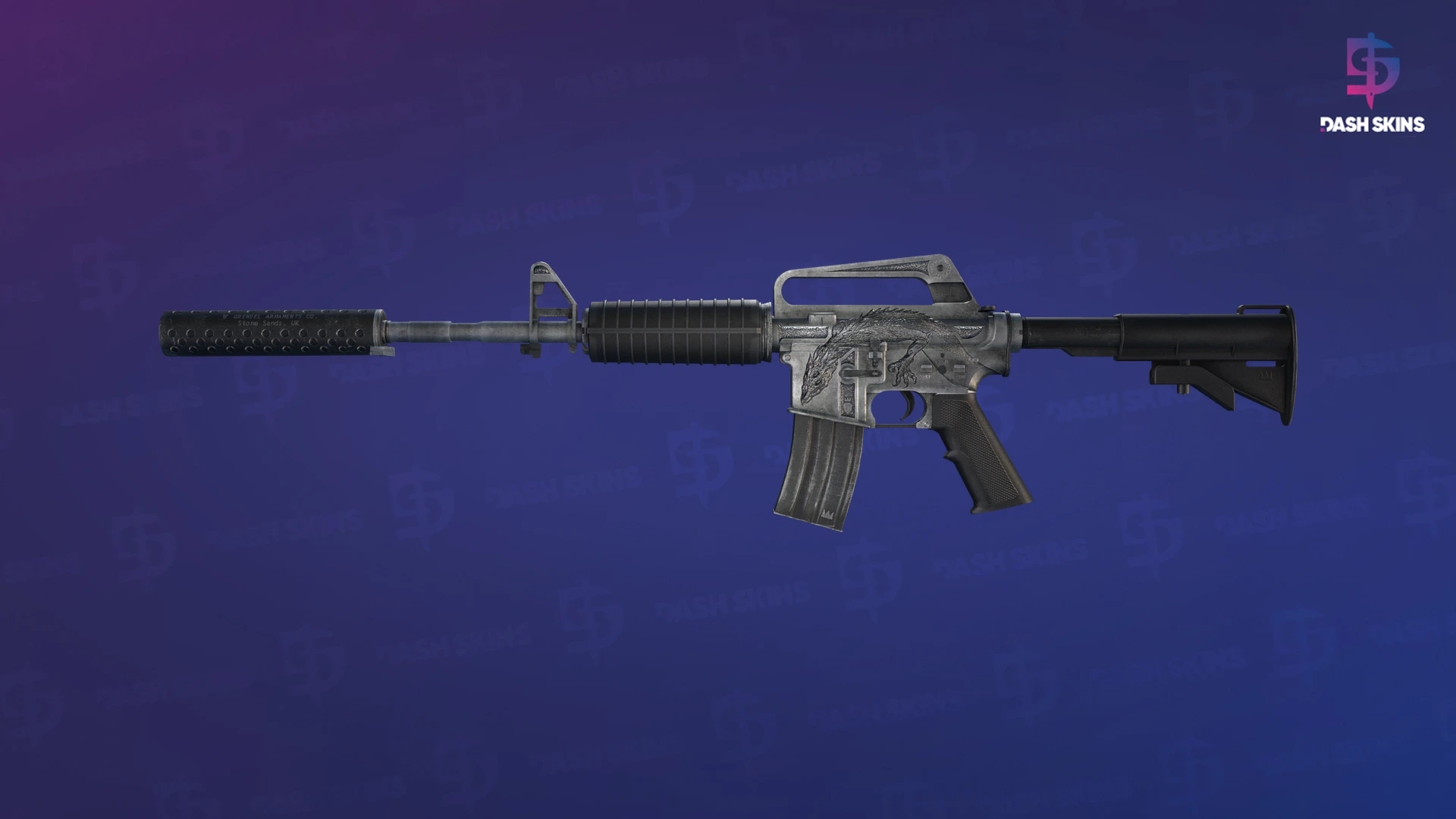 M4A1-S | Basilisk (Minimal Wear) Screenshot Playside