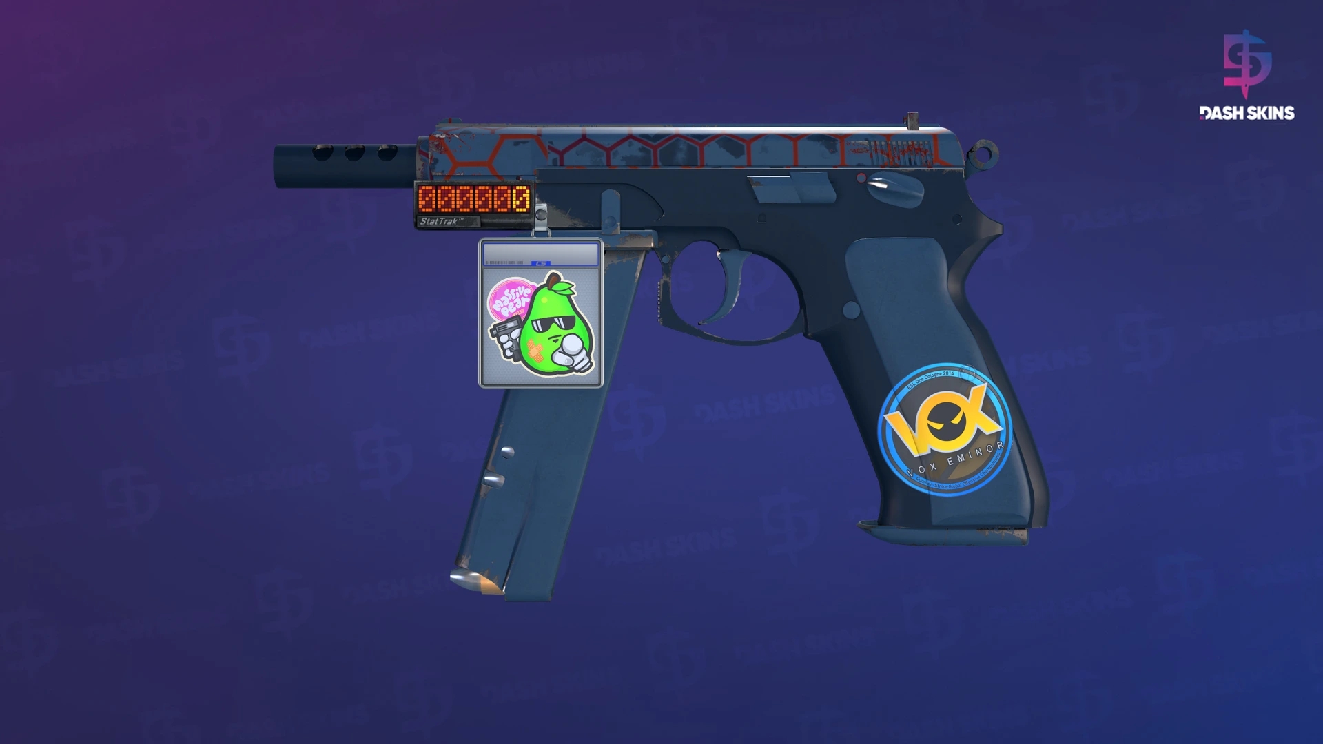 StatTrak™ CZ75-Auto | Hexane (Field-Tested) Screenshot Playside
