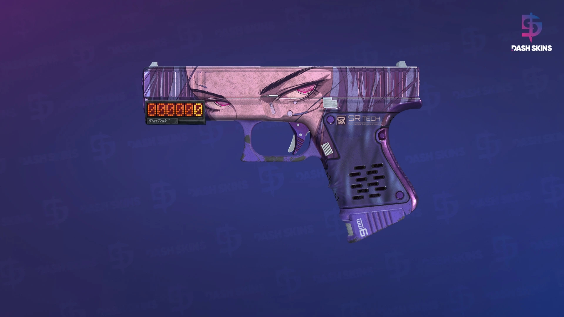 StatTrak™ Glock-18 | Shinobu (Battle-Scarred) Screenshot Playside