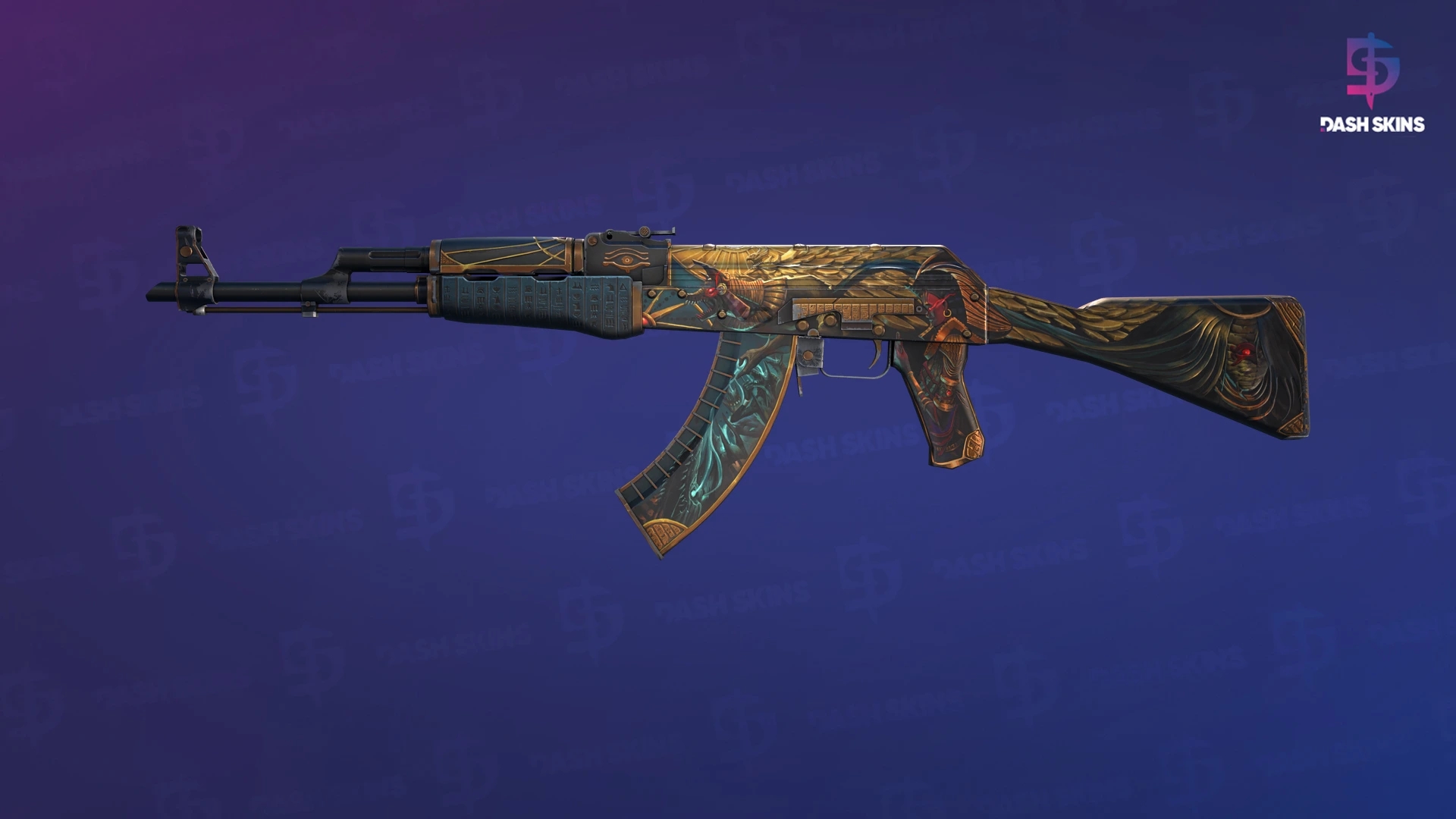 AK-47 | Legion of Anubis (Minimal Wear) Screenshot Playside