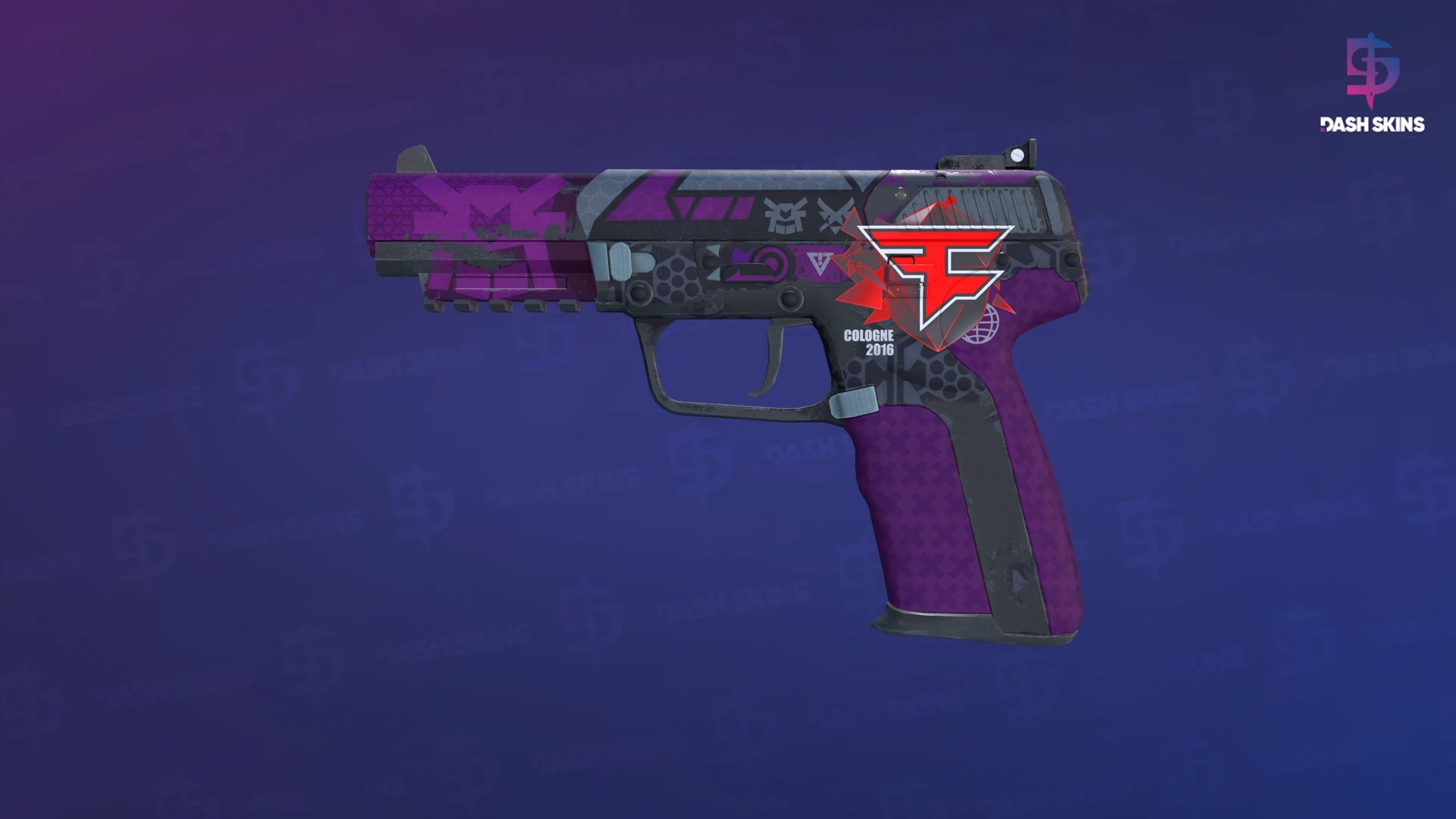 Five-SeveN | Violent Daimyo (Well-Worn) Screenshot Playside