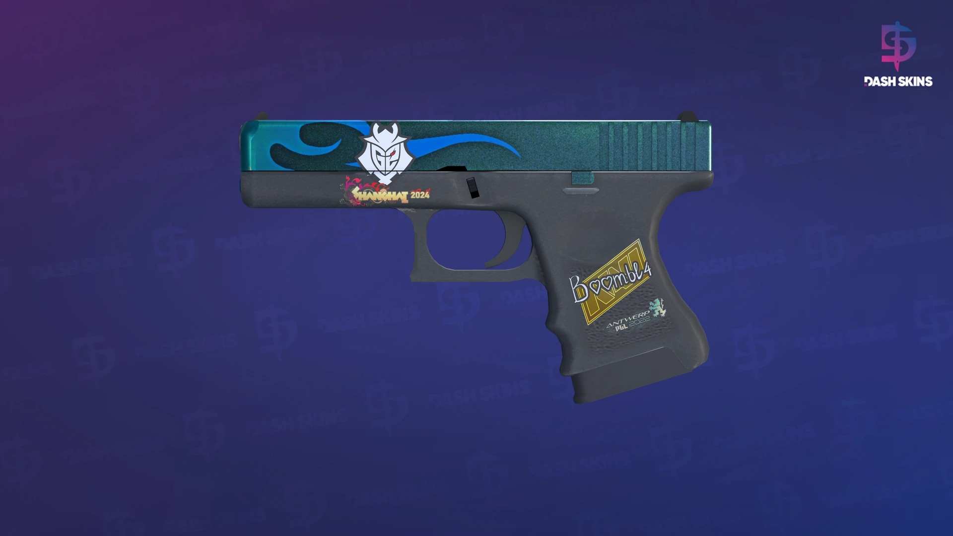 Glock-18 | Bunsen Burner (Field-Tested) Screenshot Playside