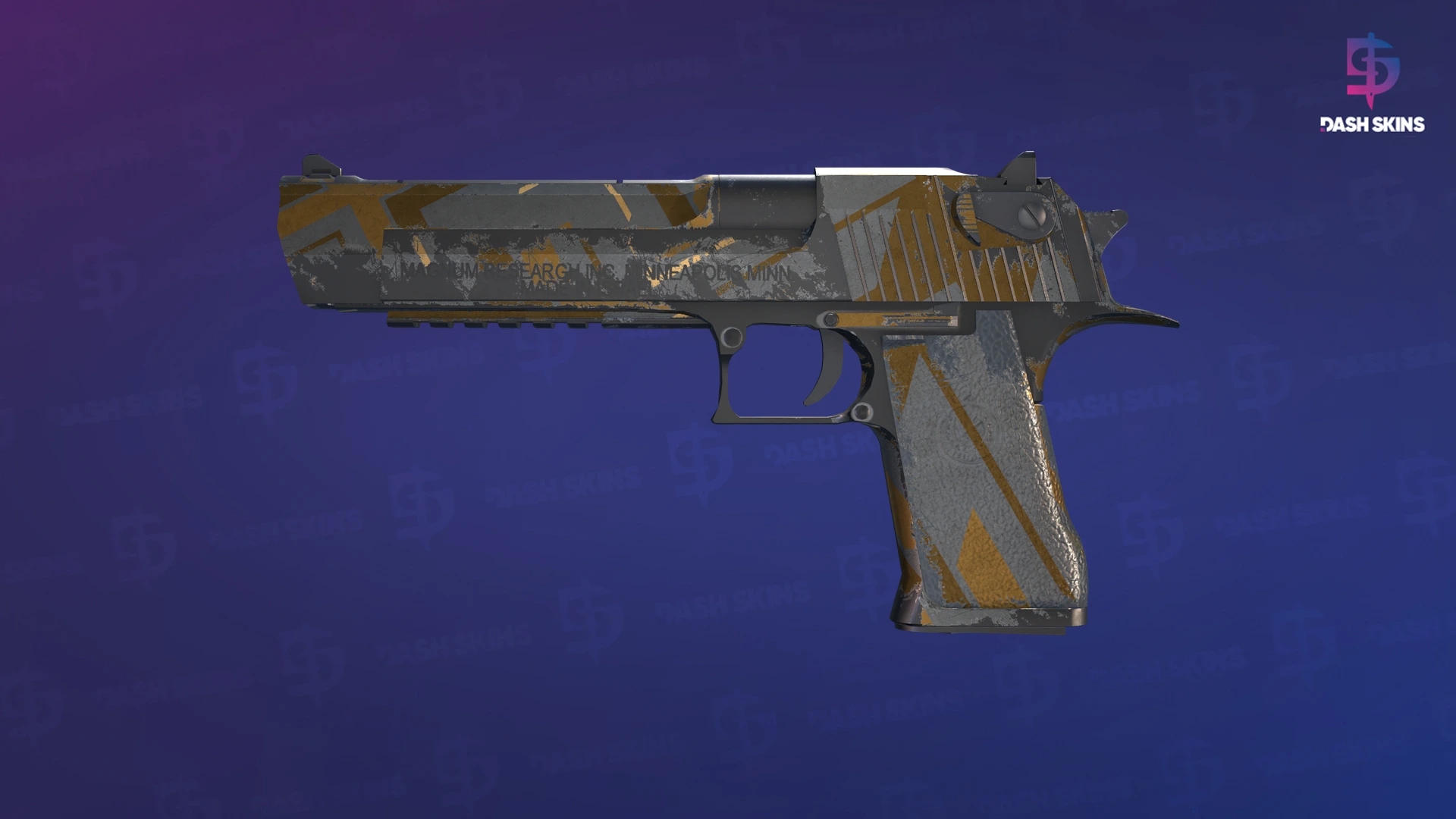 Desert Eagle | Bronze Deco (Well-Worn) Screenshot Playside