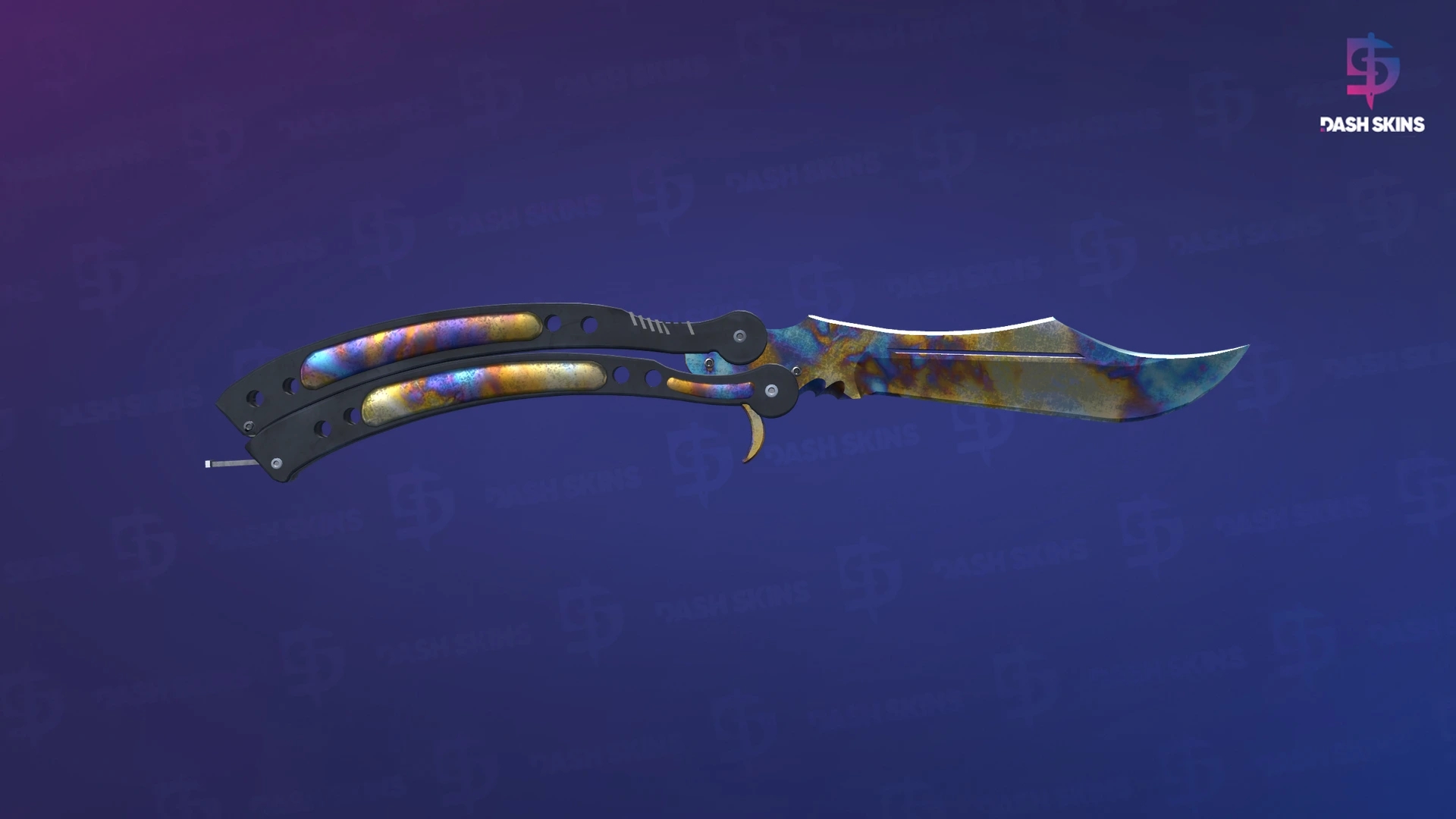 ★ Butterfly Knife | Case Hardened (Battle-Scarred) Screenshot Playside