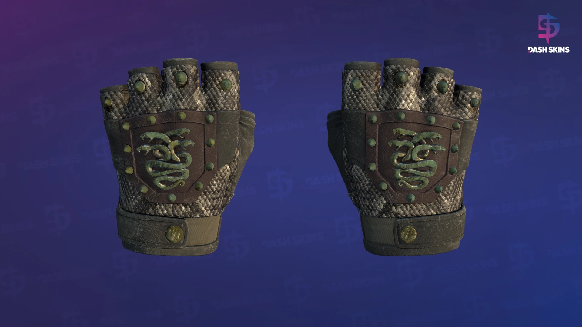 ★ Hydra Gloves | Rattler (Well-Worn) Screenshot Playside