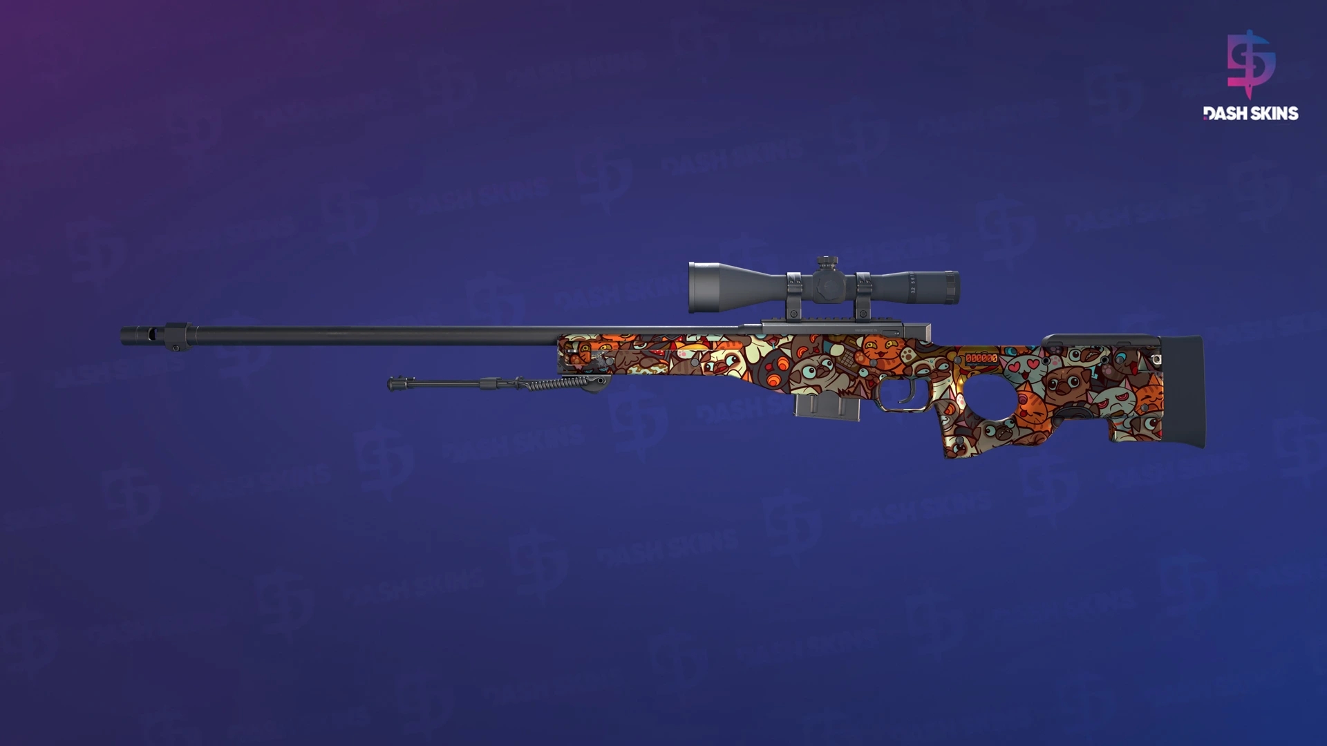 StatTrak™ AWP | PAW (Factory New) Screenshot Playside