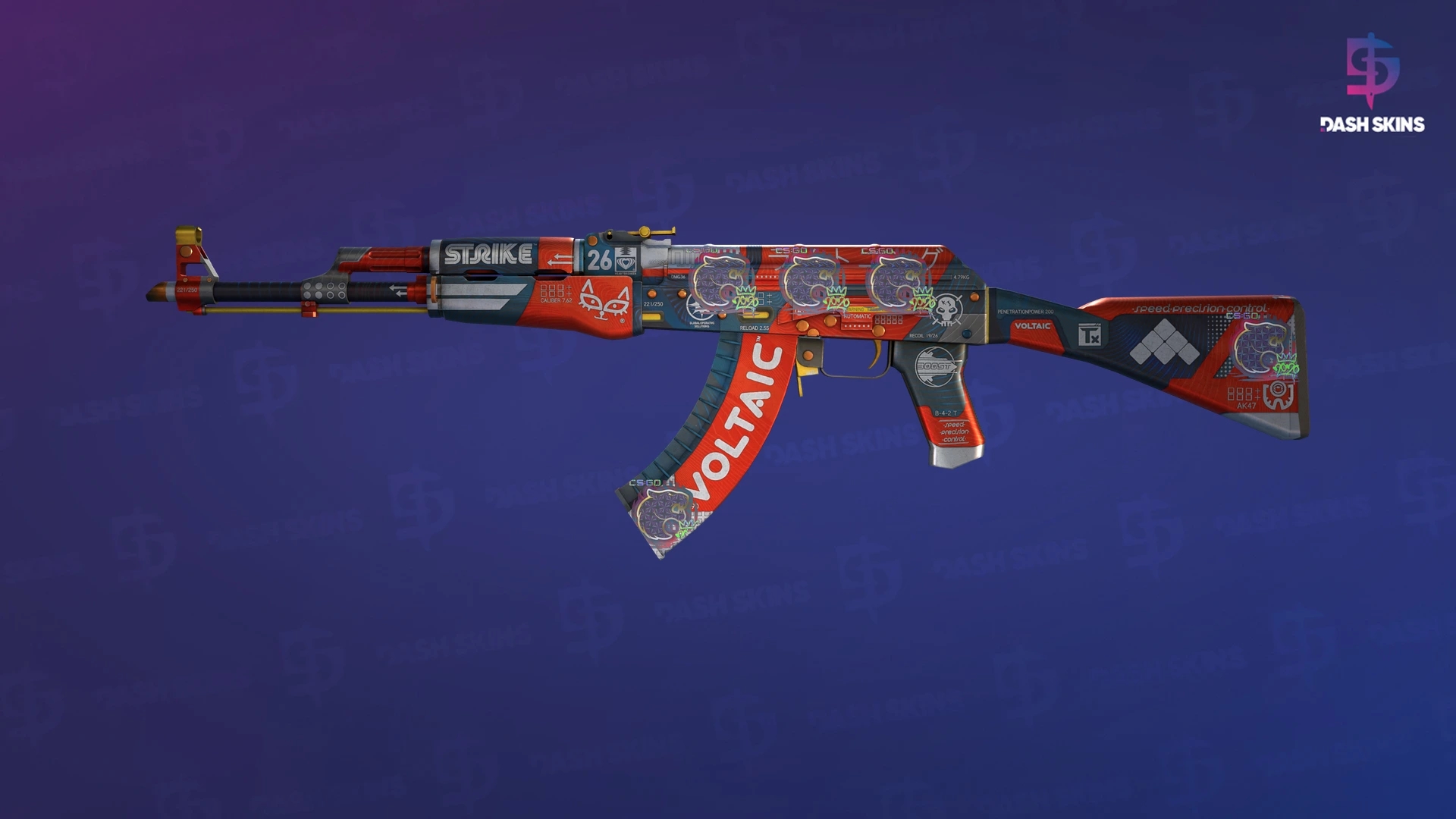 AK-47 | Bloodsport (Field-Tested) Screenshot Playside