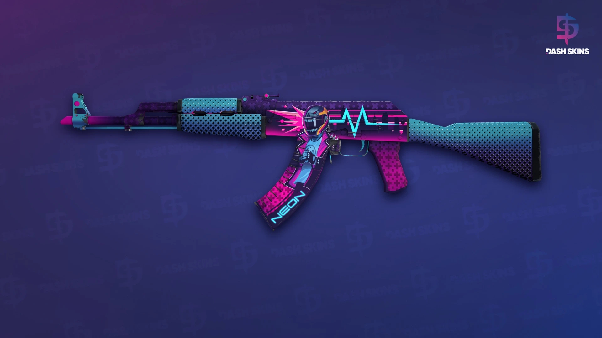 AK-47 | Neon Rider (Minimal Wear) Screenshot Playside