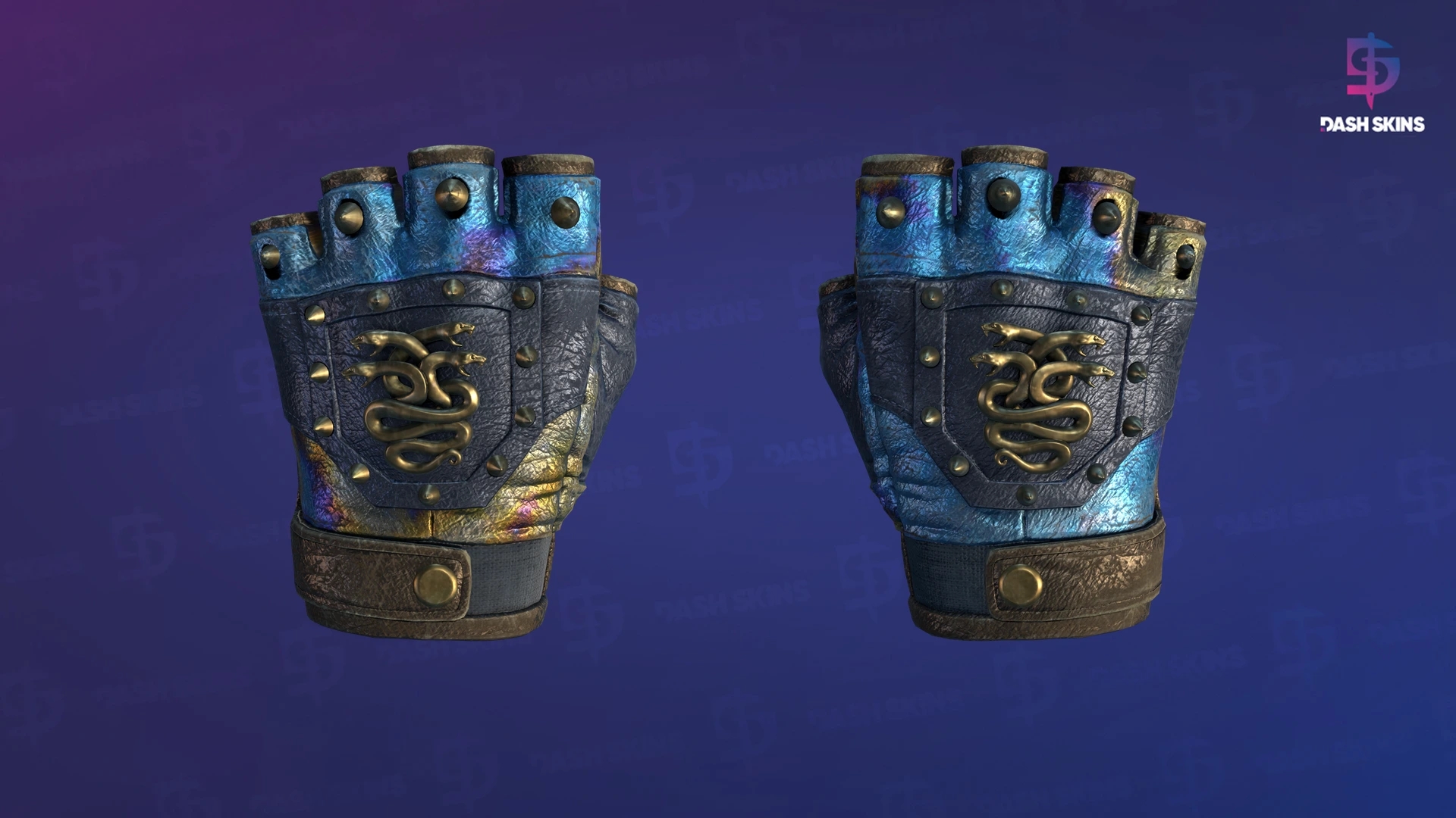 ★ Hydra Gloves | Case Hardened (Well-Worn) Screenshot Playside