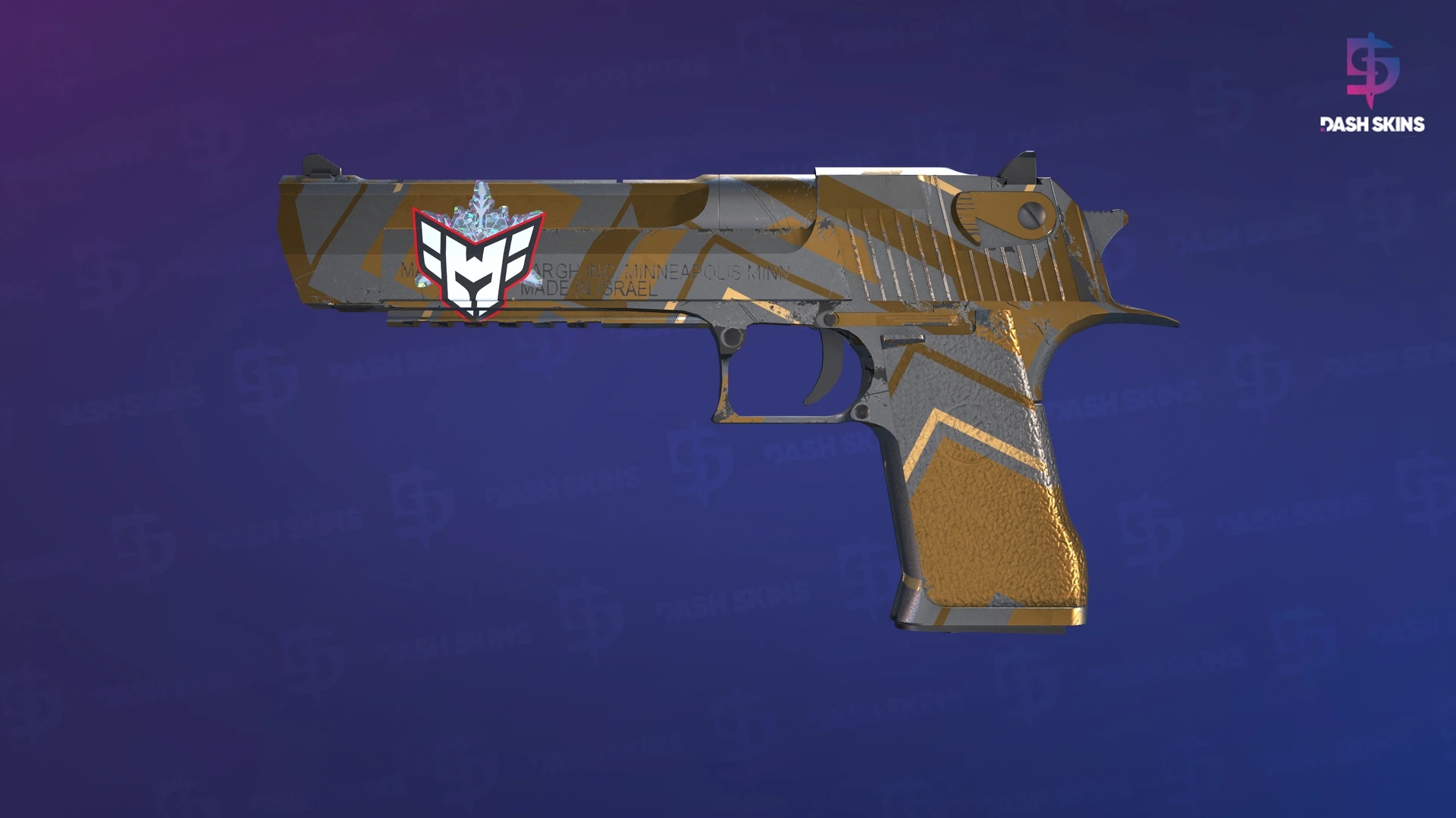 Desert Eagle | Bronze Deco (Minimal Wear) Screenshot Playside