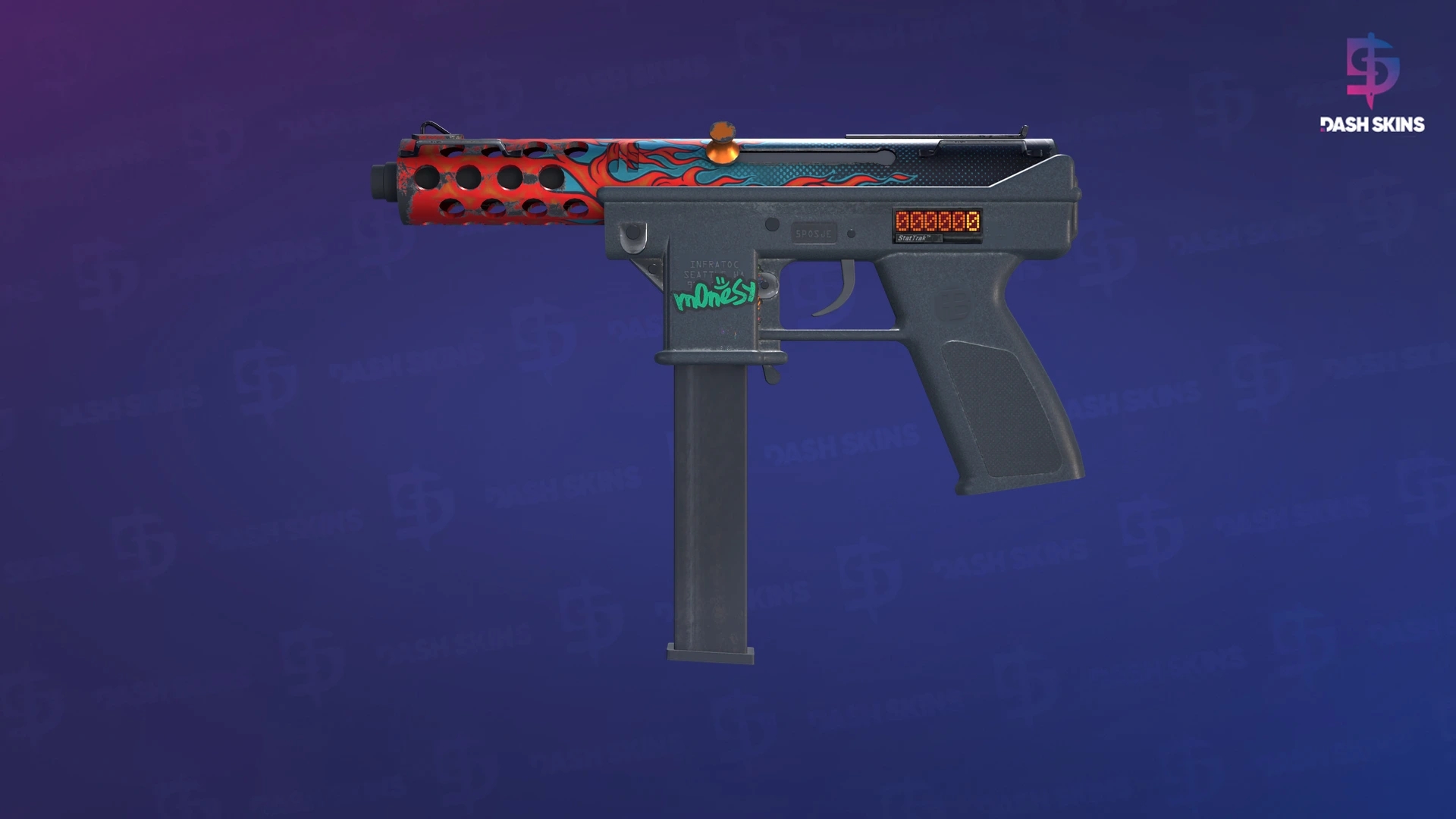 StatTrak™ Tec-9 | Re-Entry (Minimal Wear) Screenshot Playside
