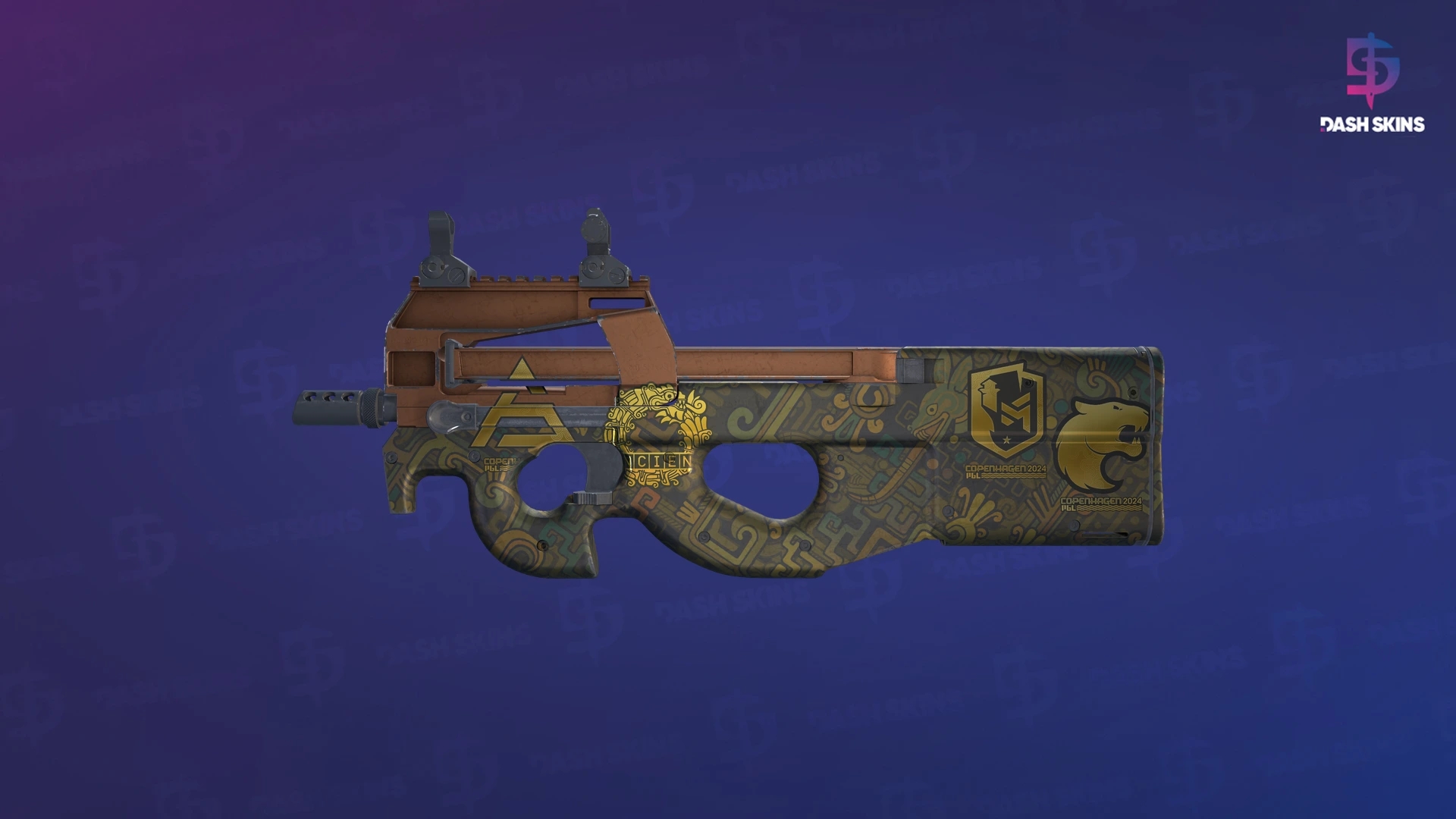 Souvenir P90 | Ancient Earth (Field-Tested) Screenshot Playside