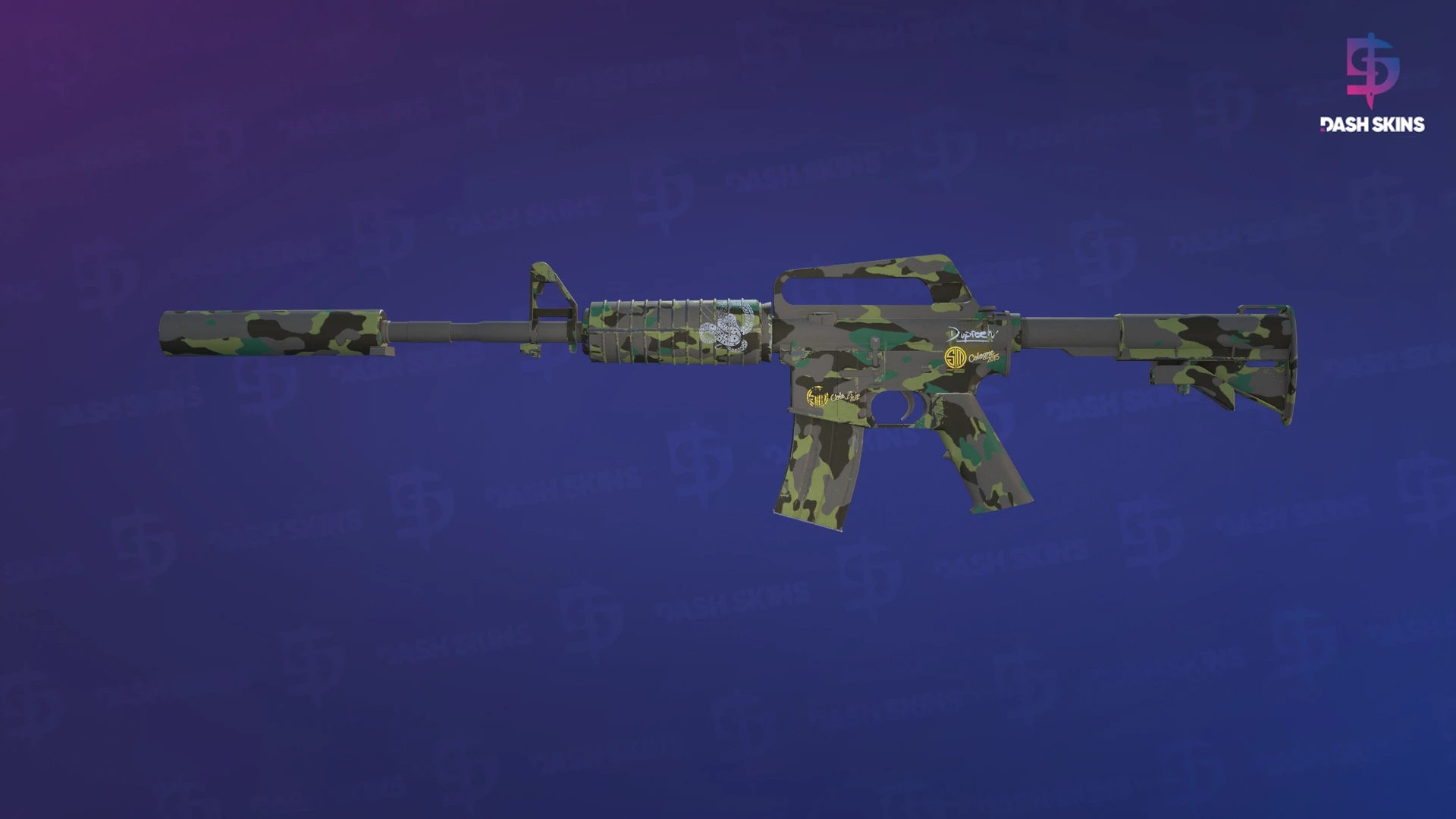 M4A1-S | Boreal Forest (Minimal Wear) Screenshot Playside