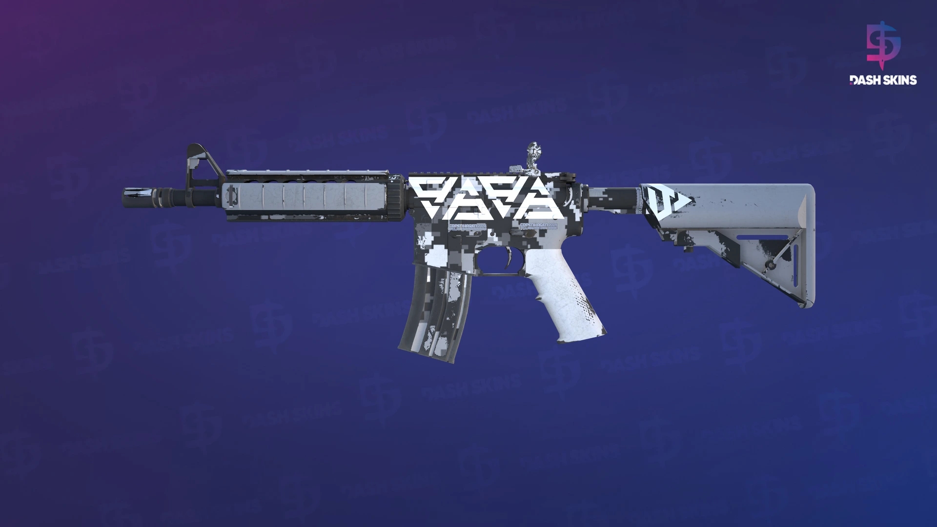 M4A4 | Urban DDPAT (Minimal Wear) Screenshot Playside