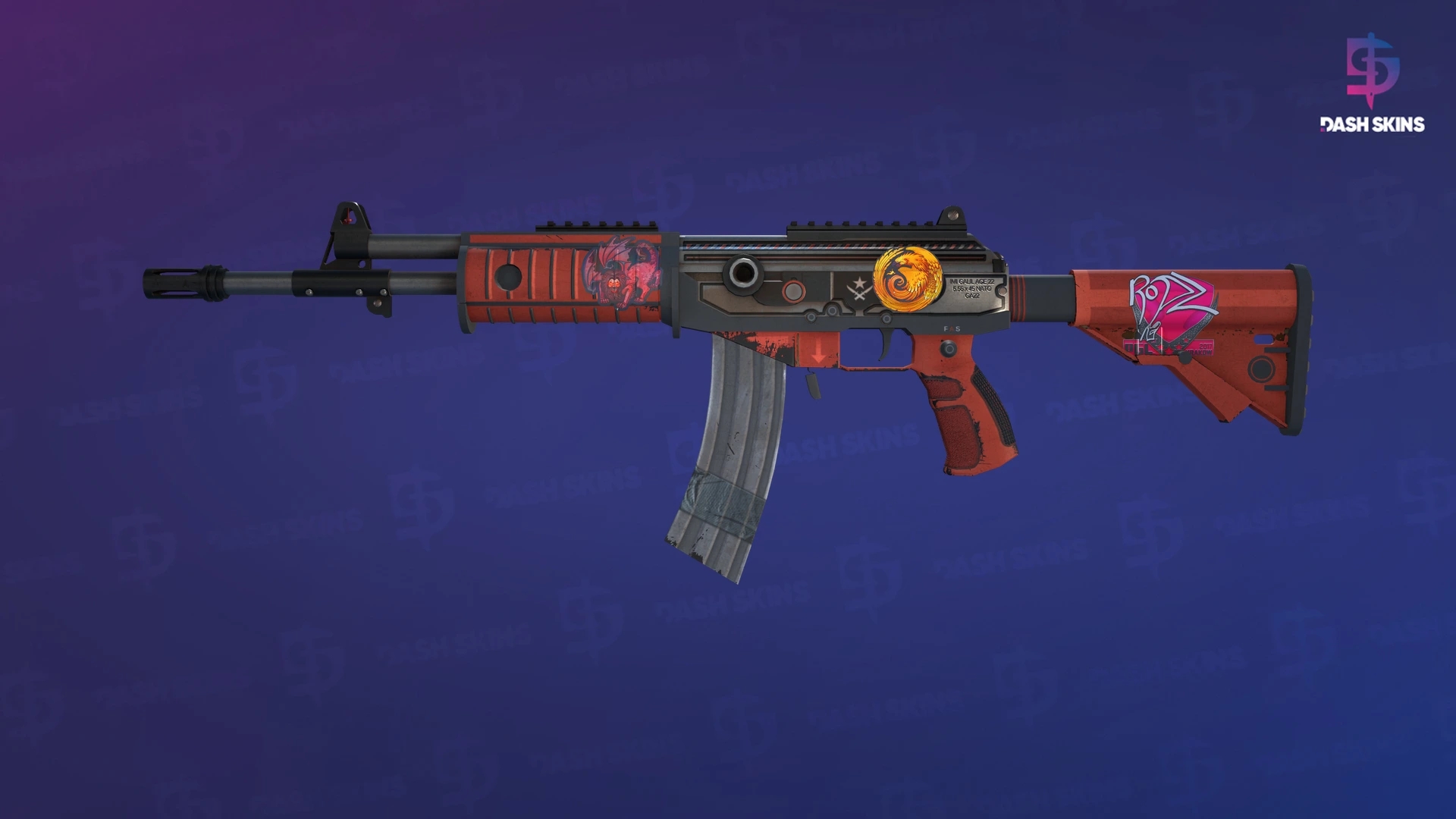 Galil AR | Firefight (Well-Worn) Screenshot Playside