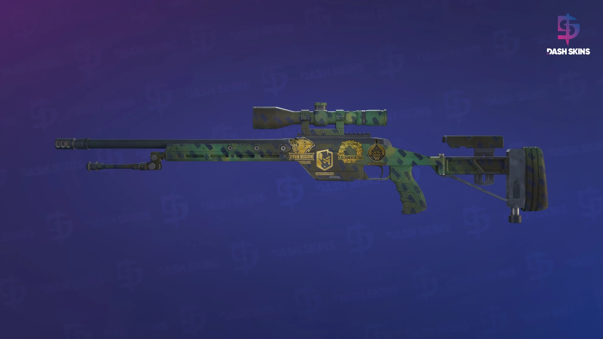 Souvenir SSG 08 | Jungle Dashed (Factory New) Screenshot Playside