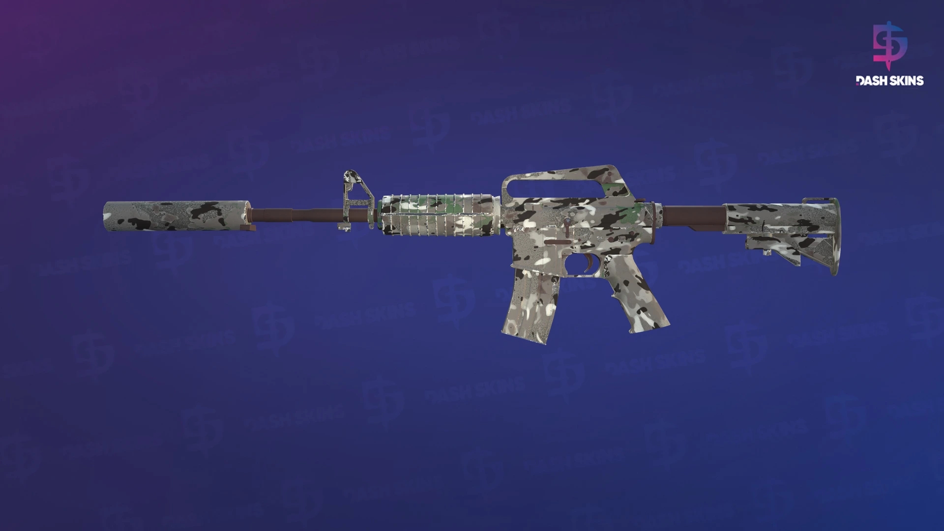 M4A1-S | VariCamo (Minimal Wear) Screenshot Playside
