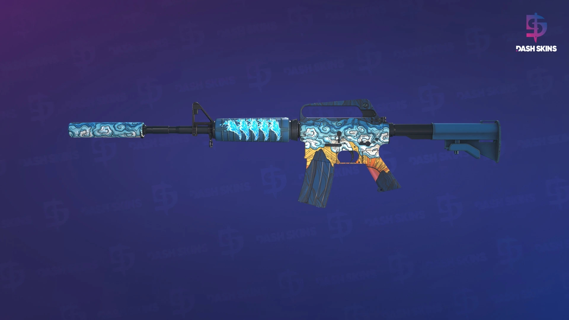 M4A1-S | Solitude (Minimal Wear) Screenshot Playside