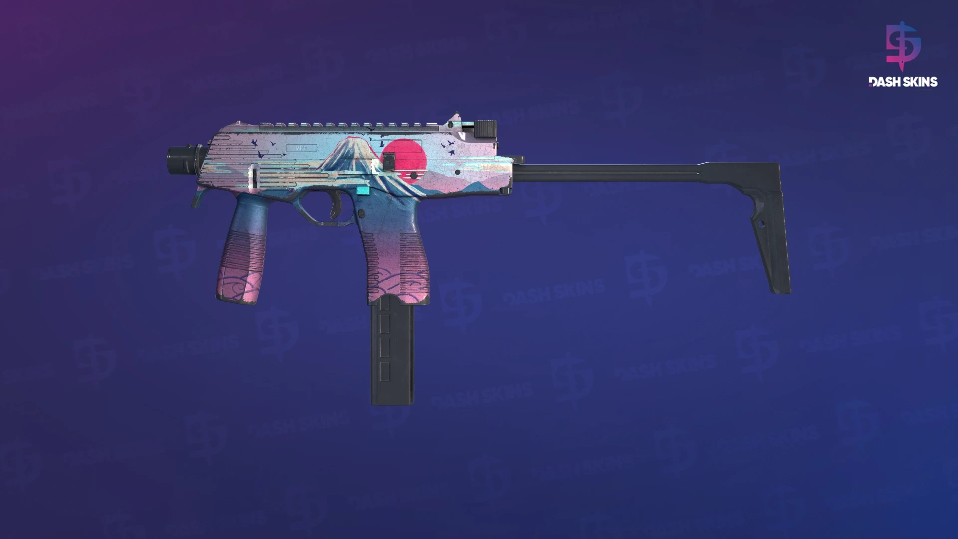 MP9 | Mount Fuji (Field-Tested) Screenshot Playside