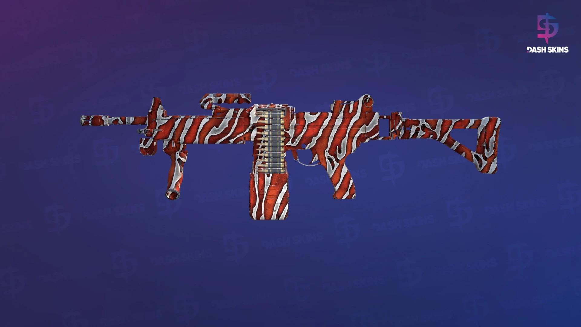 Negev | Lionfish (Minimal Wear) Screenshot Playside