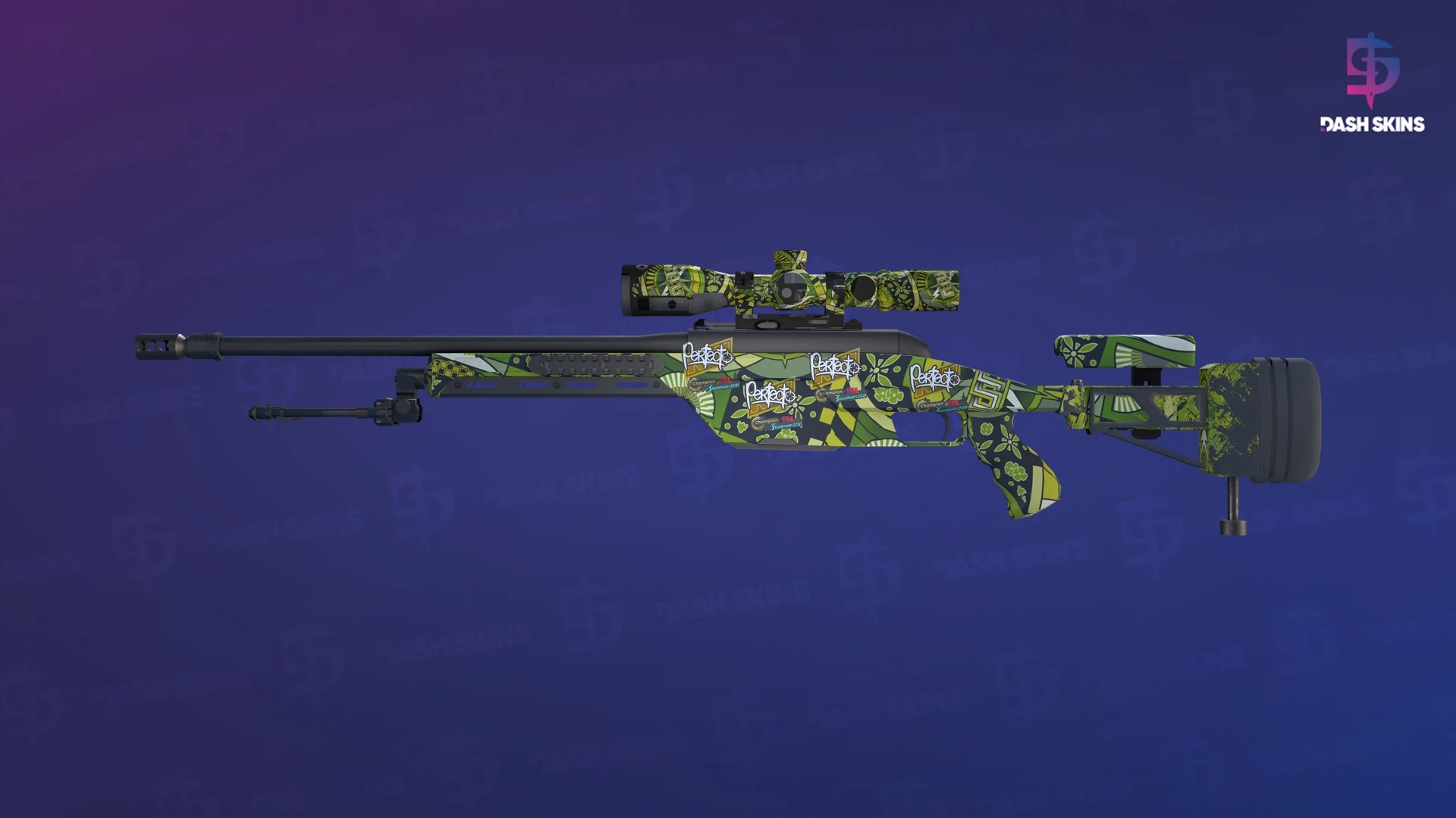SSG 08 | Spring Twilly (Factory New) Screenshot Playside