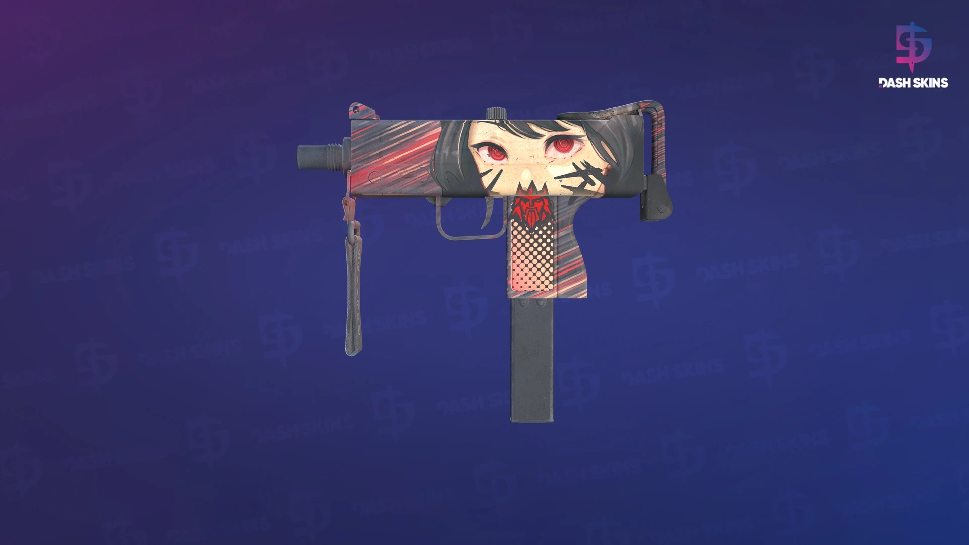 MAC-10 | Sakkaku (Well-Worn) Screenshot Playside
