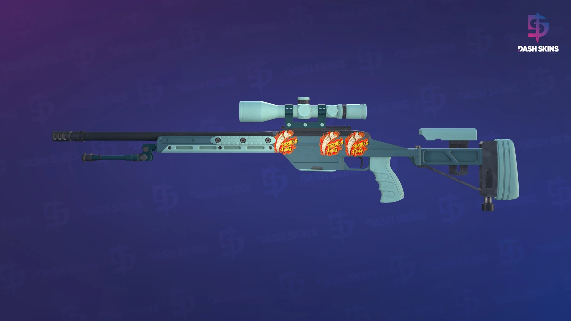 SSG 08 | Blue Spruce (Factory New) Screenshot Playside