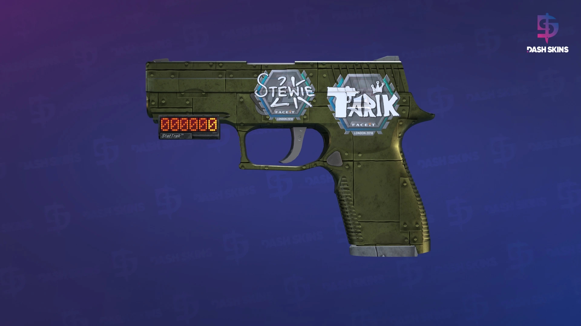 StatTrak™ P250 | Iron Clad (Field-Tested) Screenshot Playside