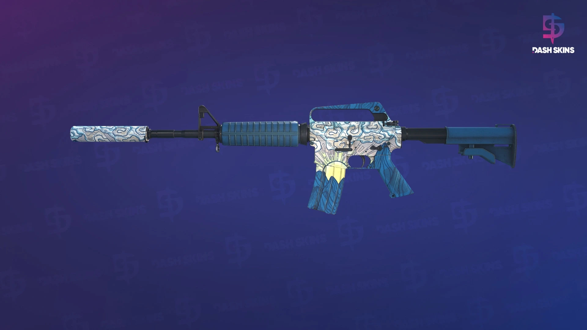 M4A1-S | Solitude (Field-Tested) Screenshot Playside