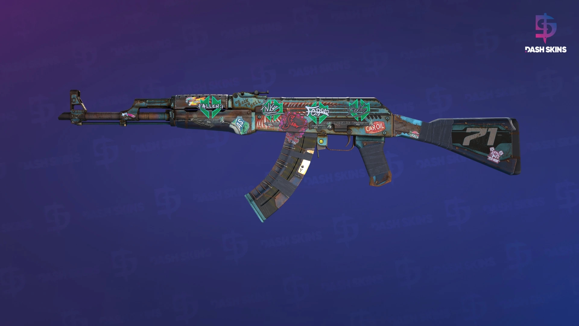 AK-47 | Rat Rod (Minimal Wear) Screenshot Playside