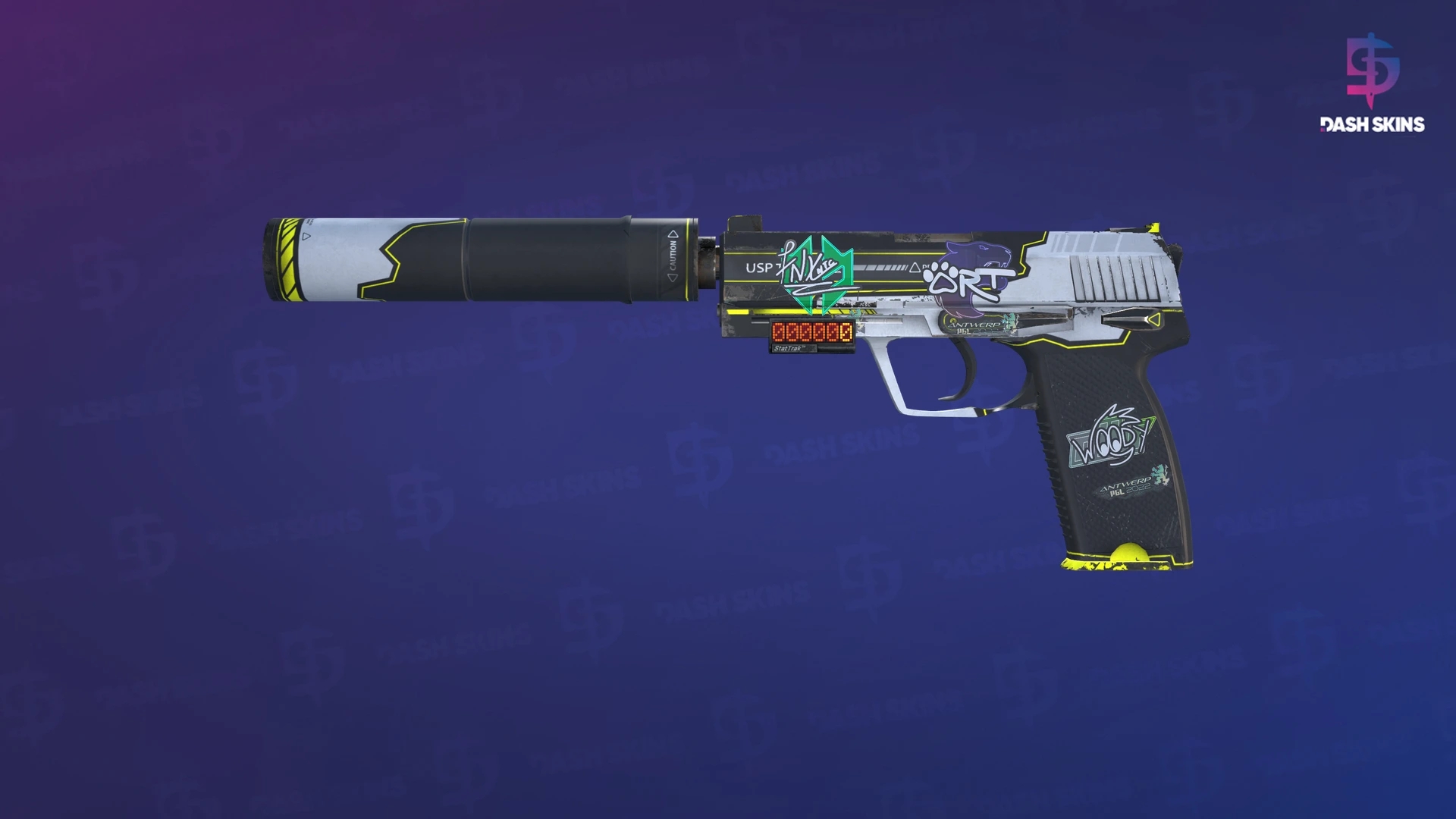 StatTrak™ USP-S | Torque (Minimal Wear) Screenshot Playside