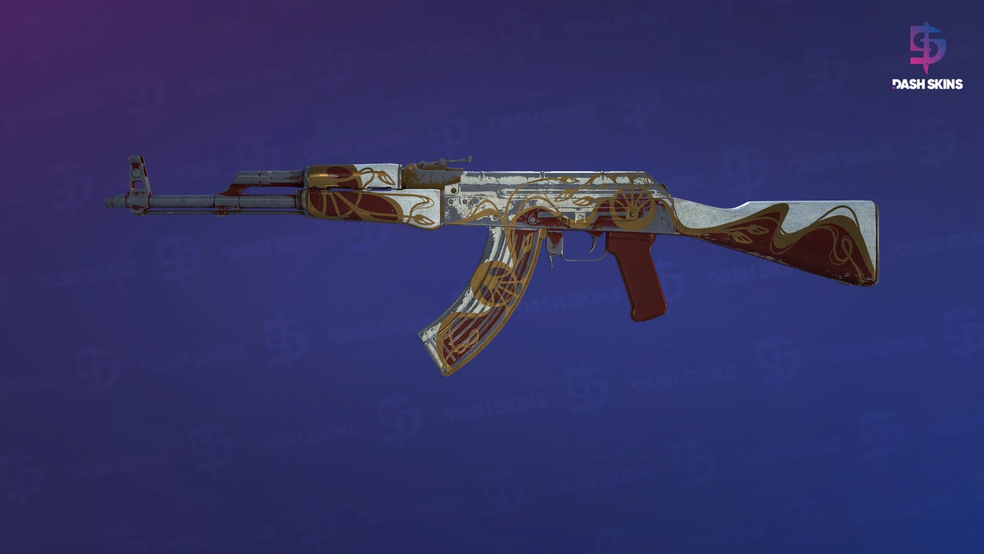 AK-47 | Nouveau Rouge (Battle-Scarred) Screenshot Playside