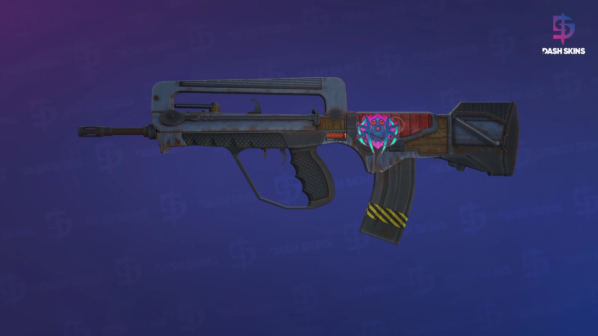 StatTrak™ FAMAS | Decommissioned (Well-Worn) Screenshot Playside