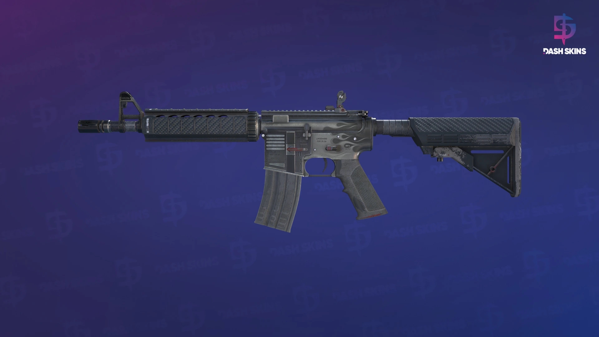 M4A4 | Magnesium (Battle-Scarred) Screenshot Playside