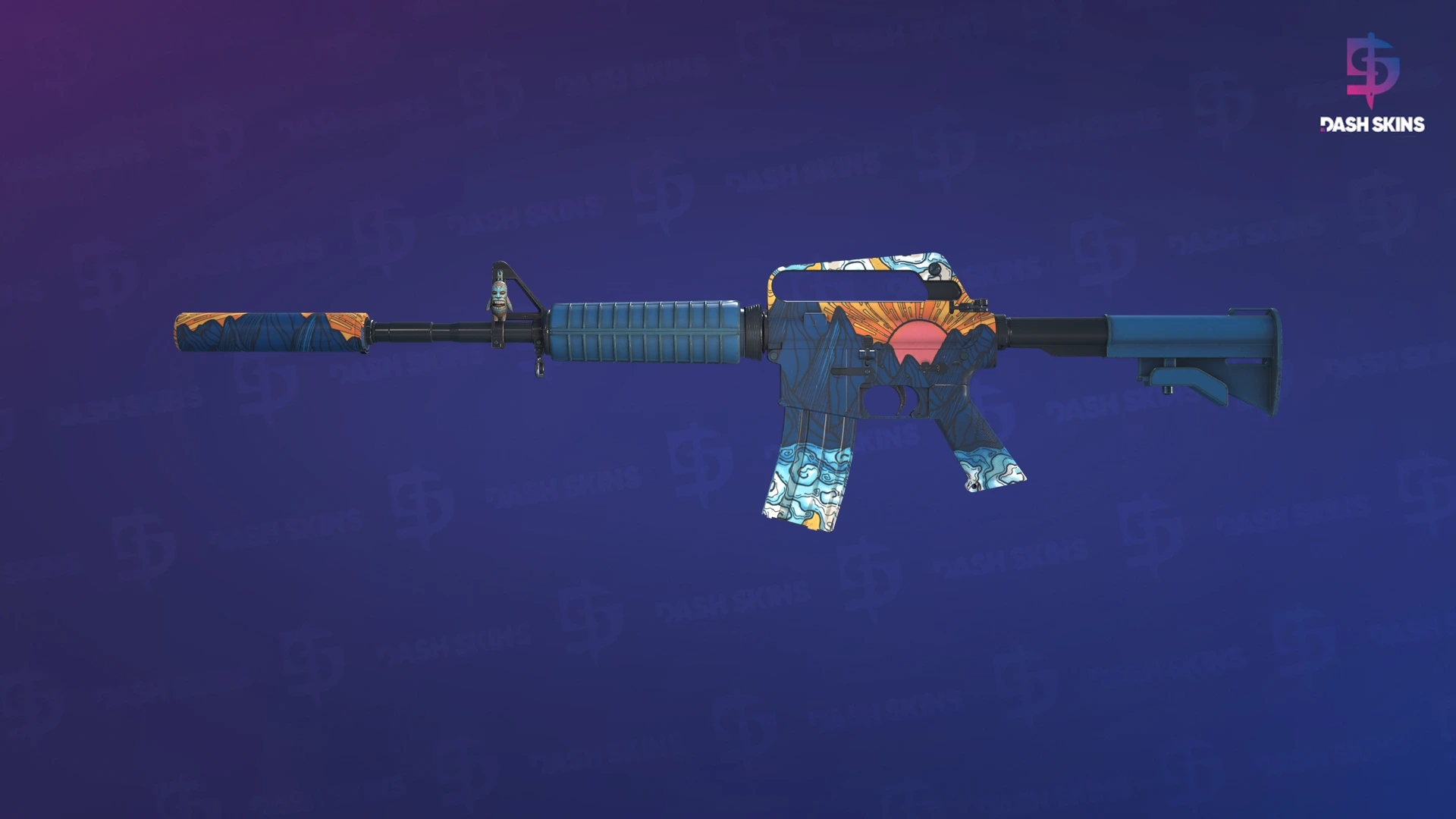 M4A1-S | Solitude (Minimal Wear) Screenshot Playside