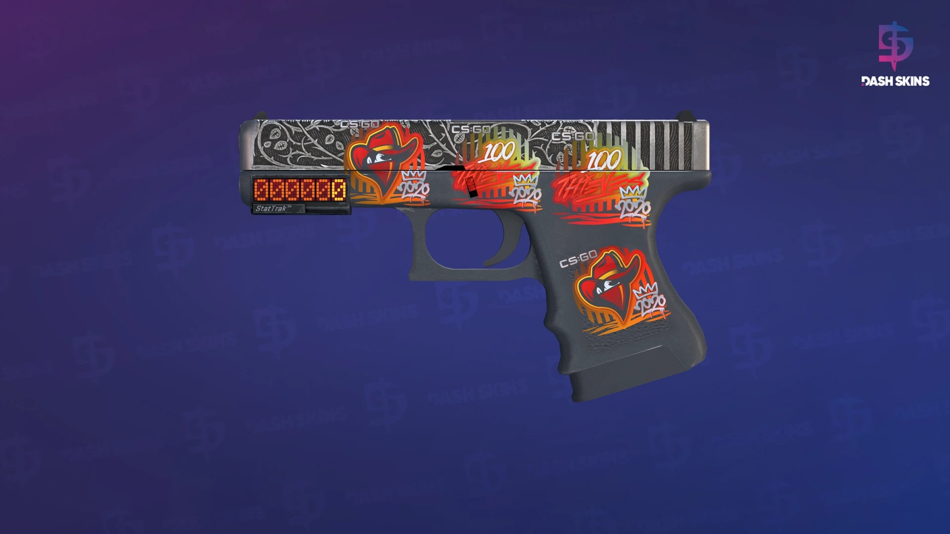 StatTrak™ Glock-18 | Ironwork (Minimal Wear) Screenshot Playside