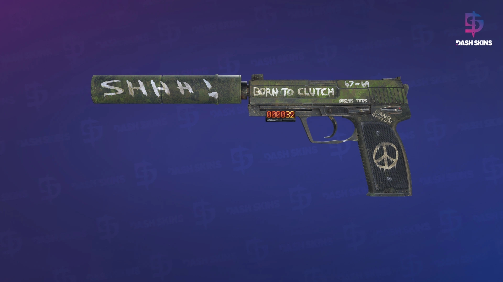 StatTrak™ USP-S | Flashback (Factory New) Screenshot Playside